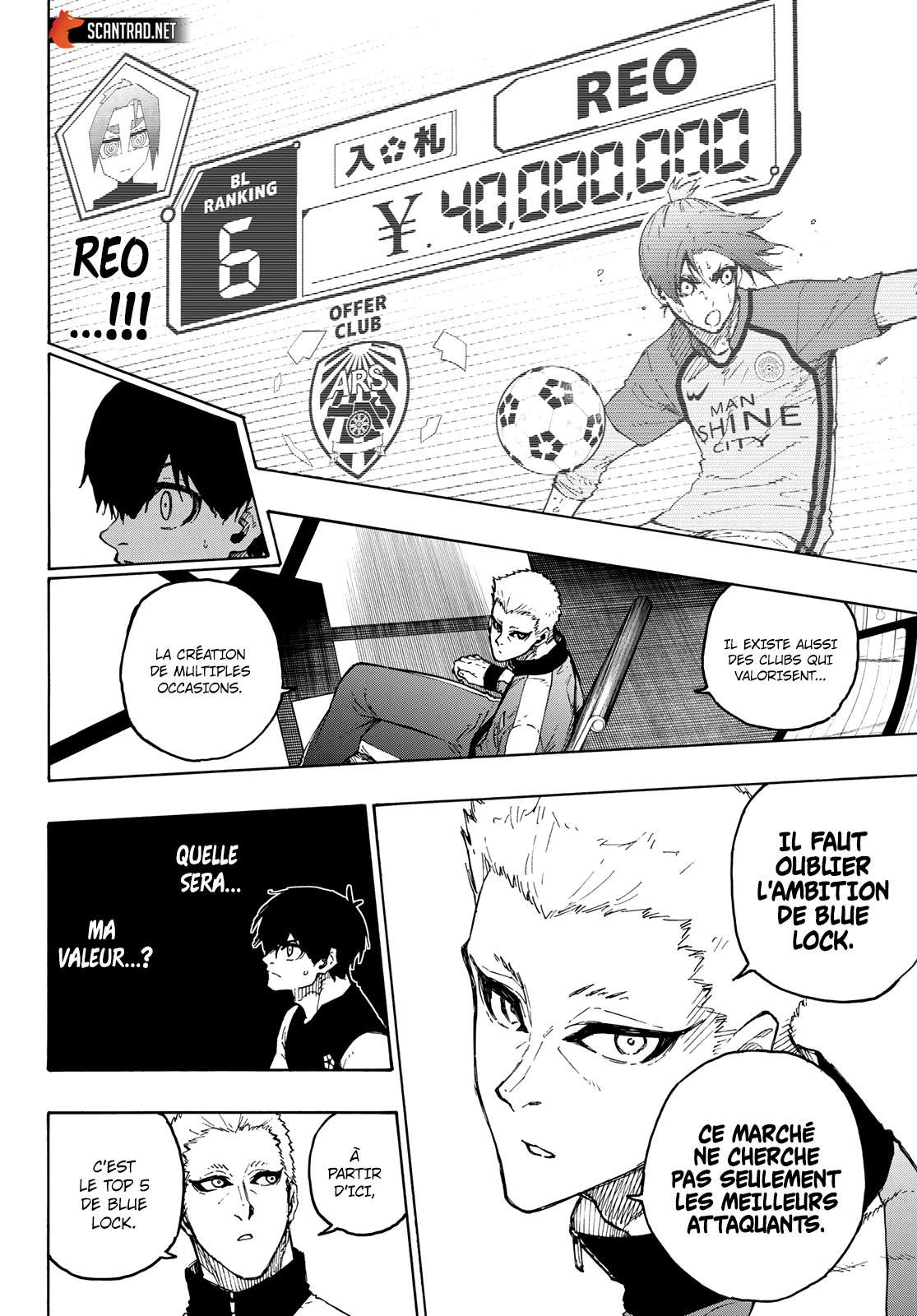 Read Blue Lock vf Manga Online