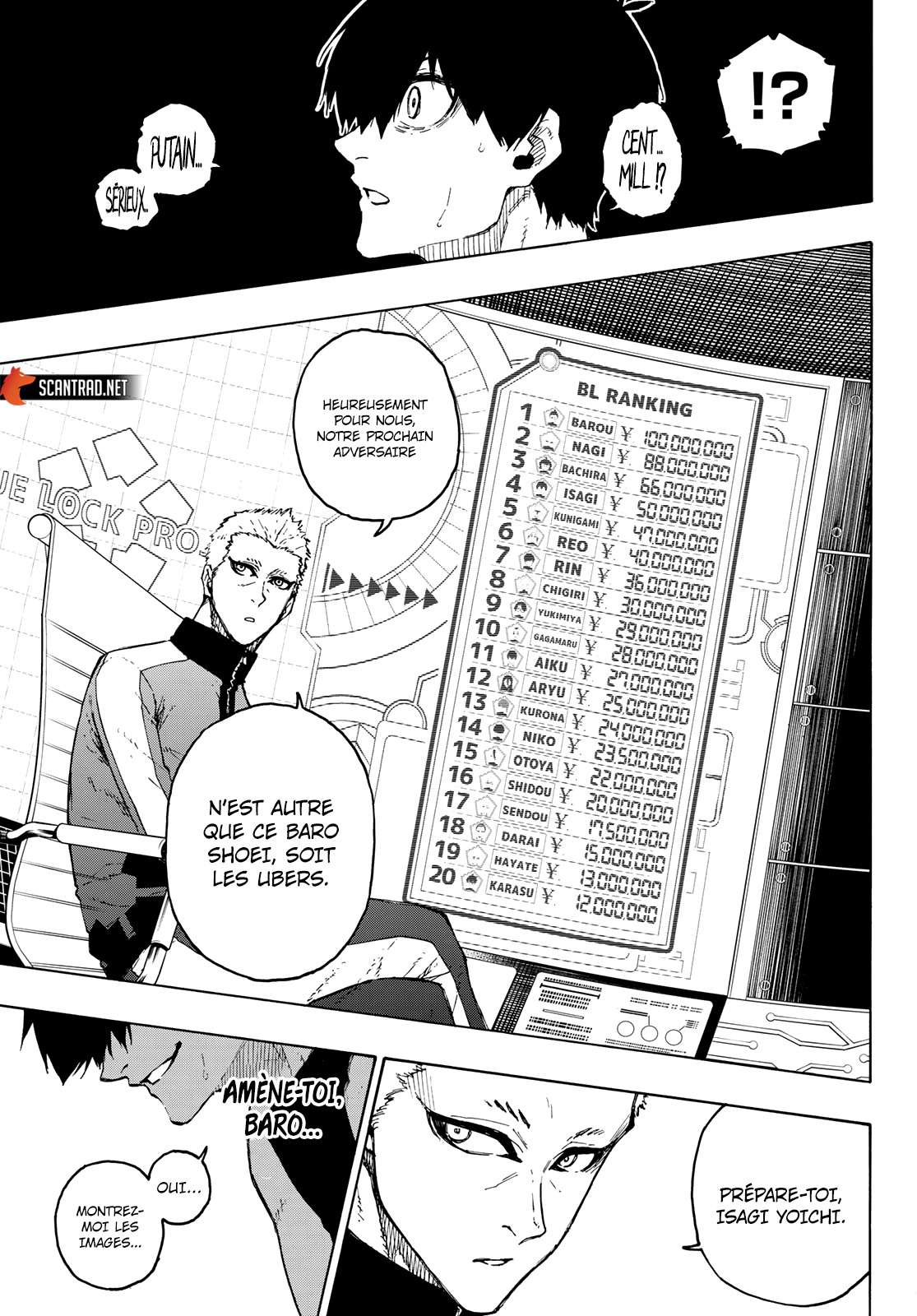 Read Blue Lock vf Manga Online