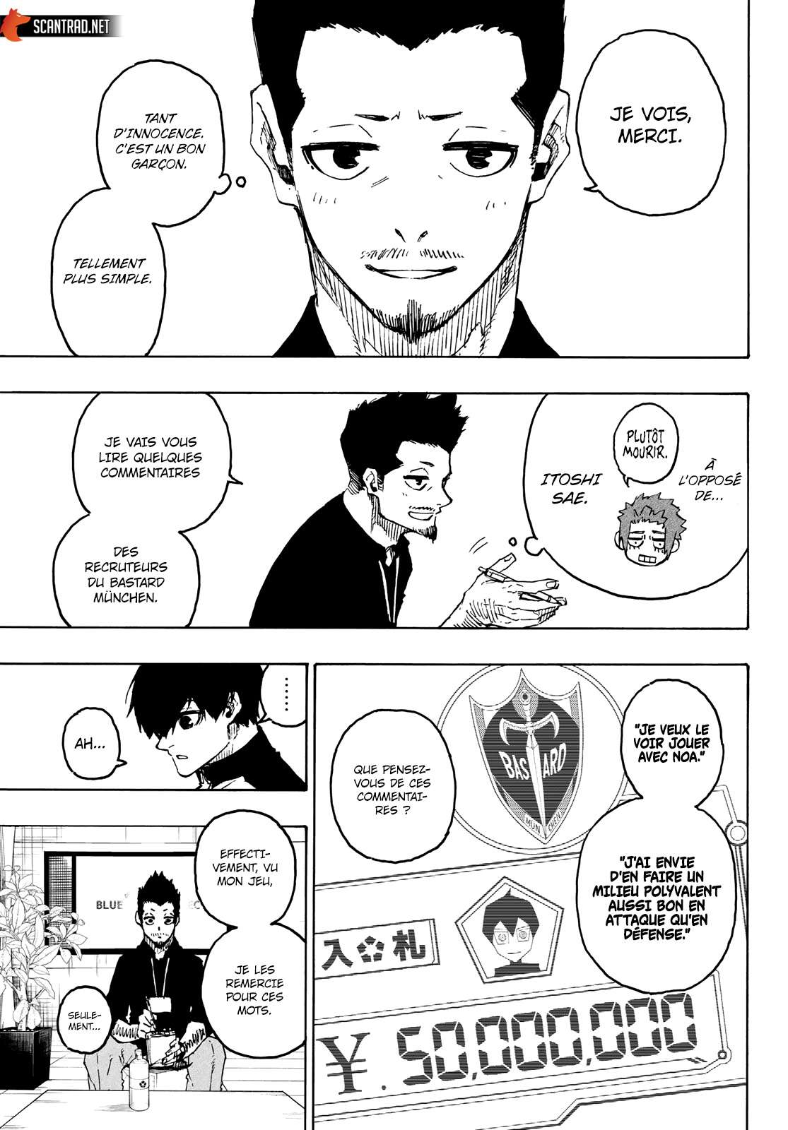 Read Blue Lock vf Manga Online