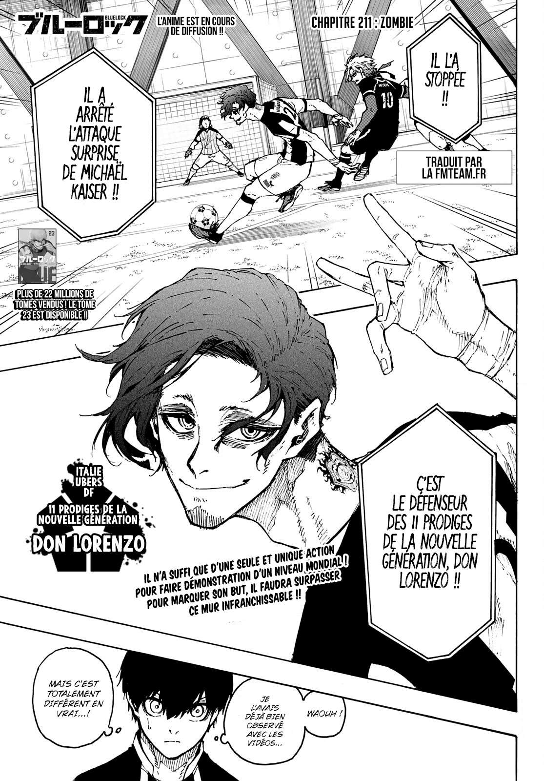 Read Blue Lock vf Manga Online