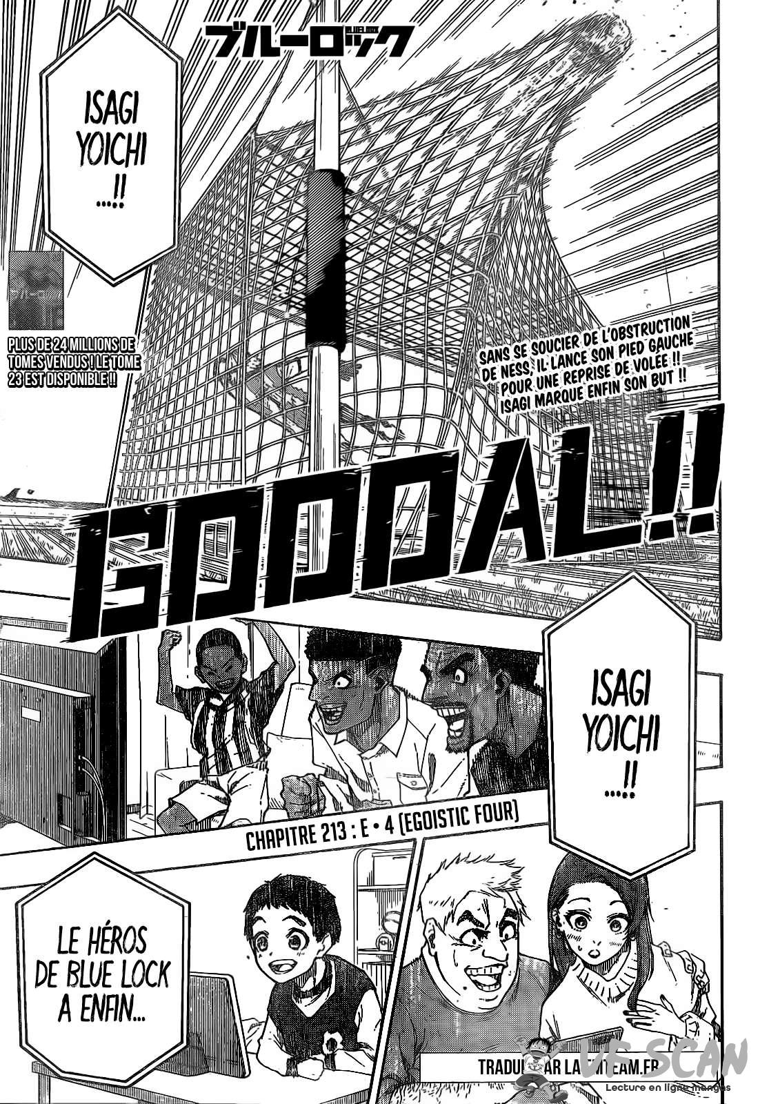 Read Blue Lock vf Manga Online