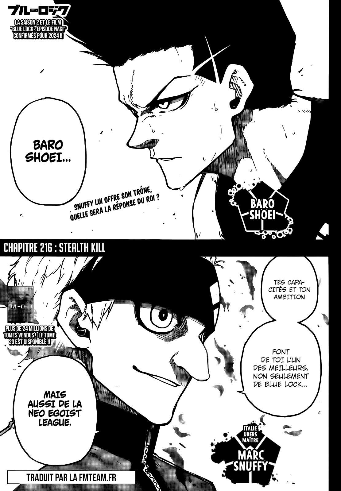 Read Blue Lock vf Manga Online