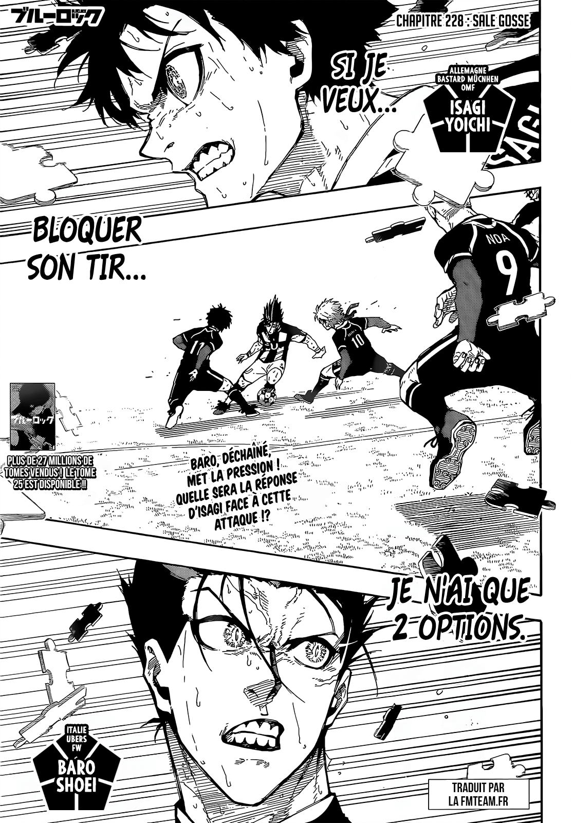 Read Blue Lock vf Manga Online