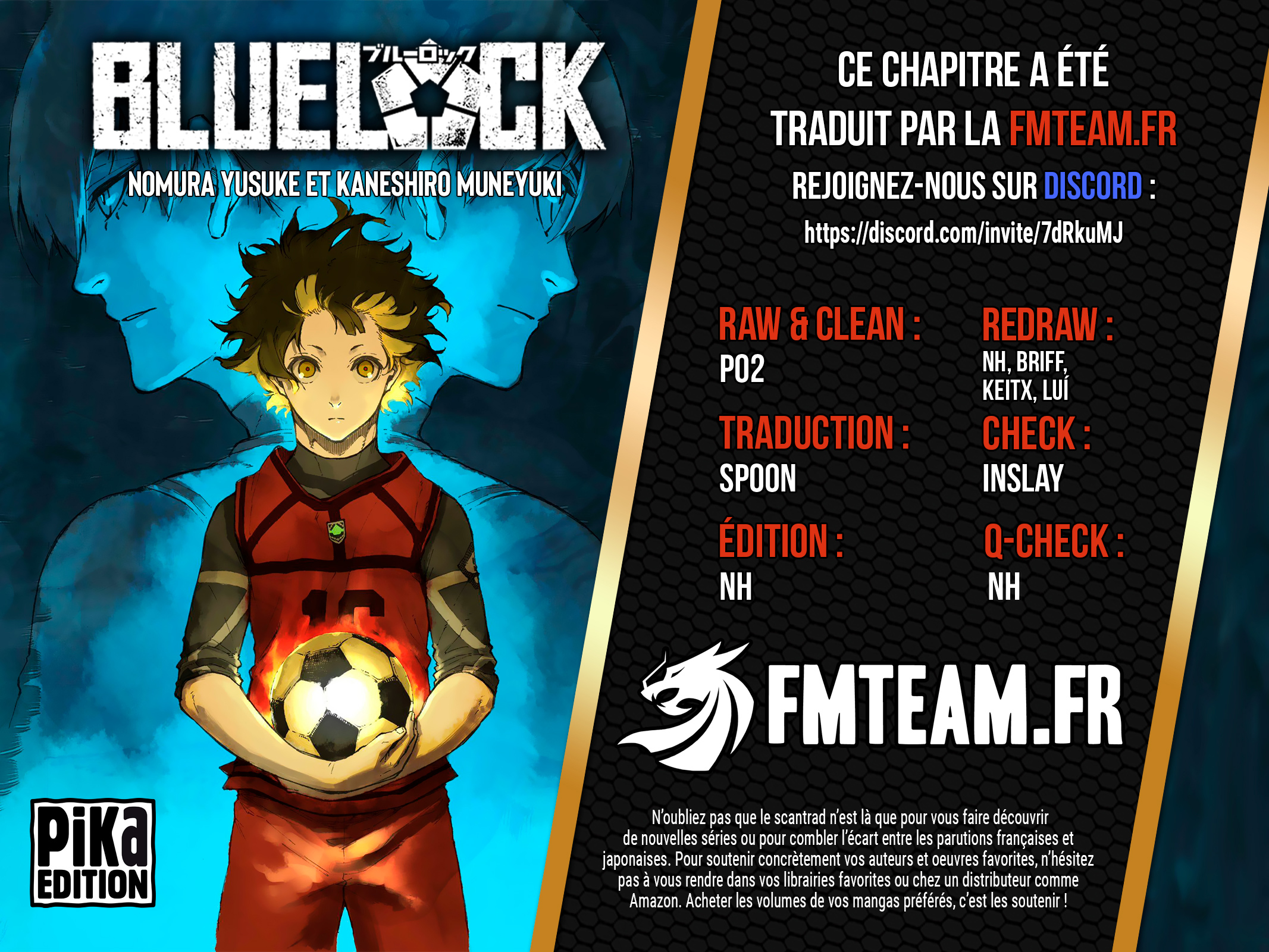 Read Blue Lock vf Manga Online