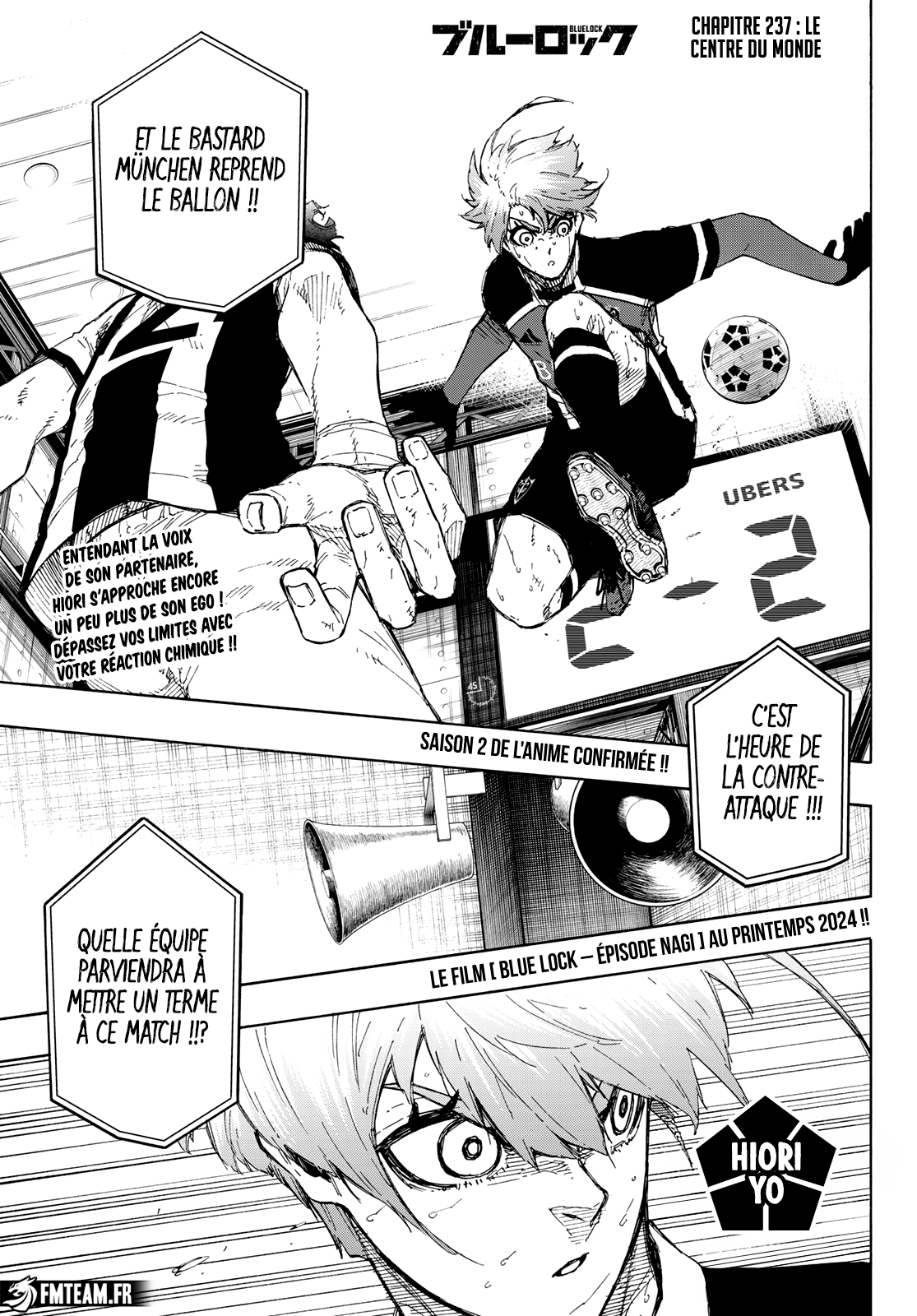 Read Blue Lock vf Manga Online