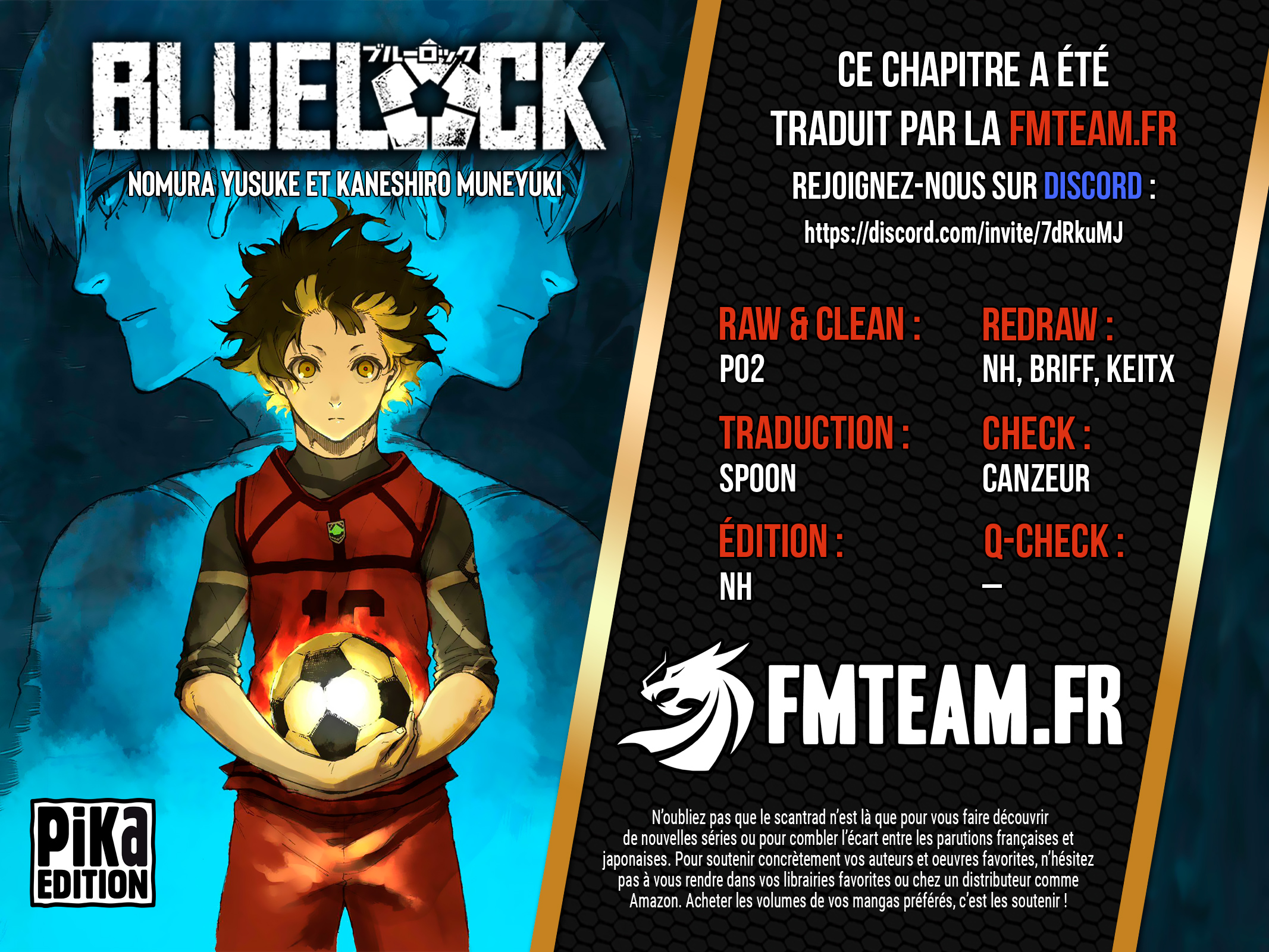 Read Blue Lock vf Manga Online