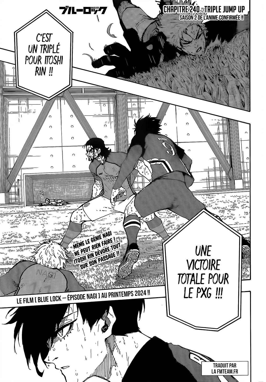 Read Blue Lock vf Manga Online
