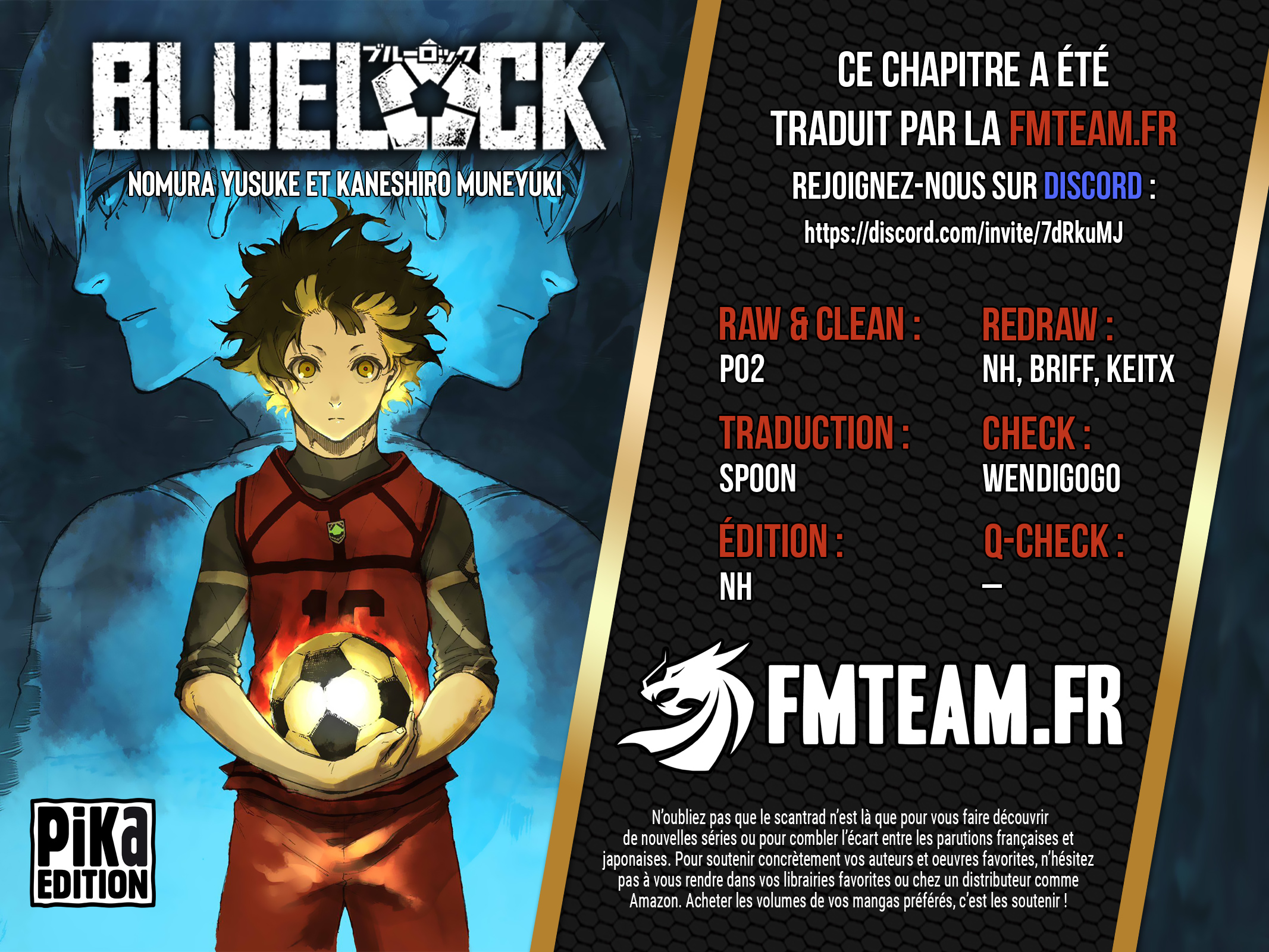 Read Blue Lock vf Manga Online