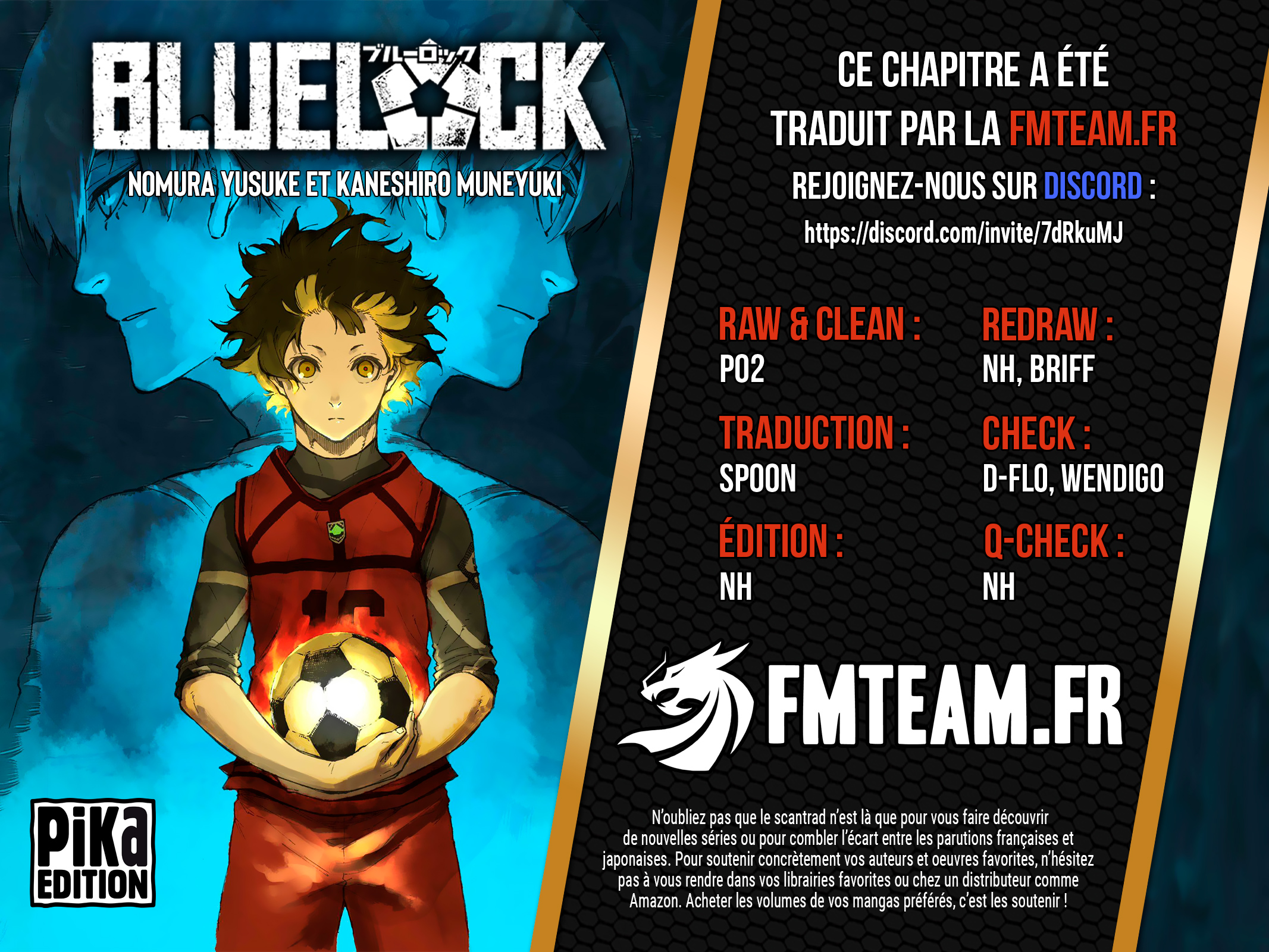 Read Blue Lock vf Manga Online