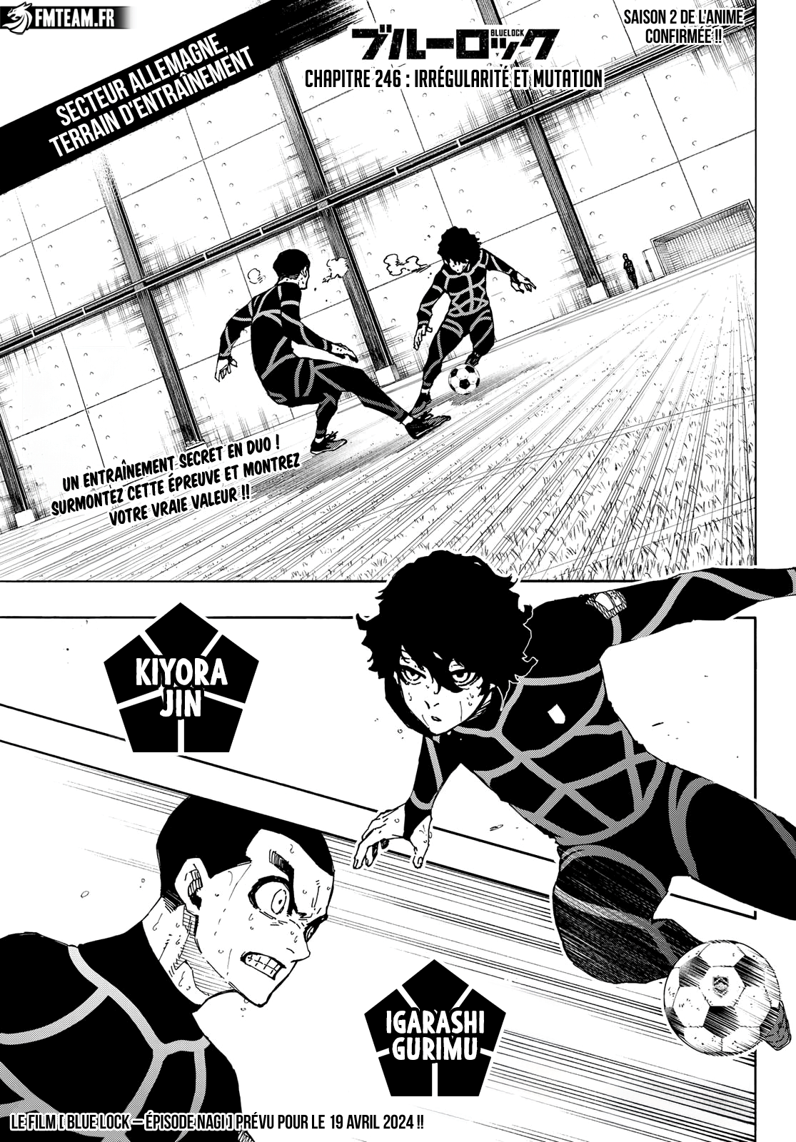 Read Blue Lock vf Manga Online