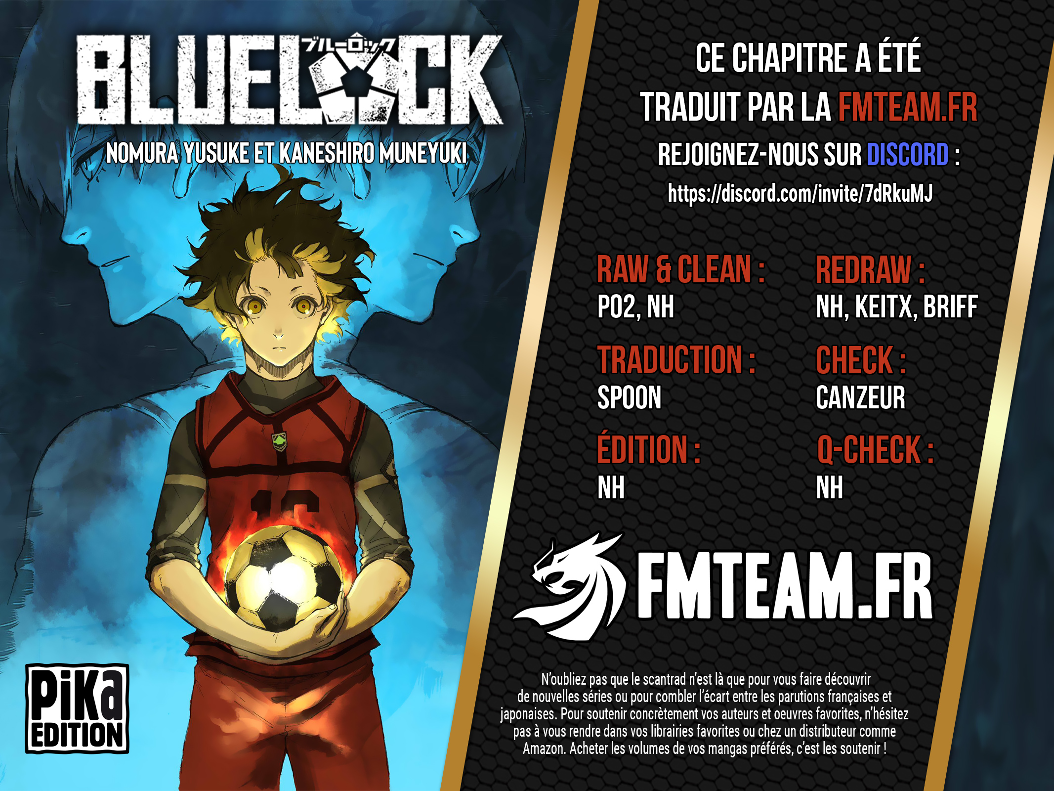 Read Blue Lock vf Manga Online