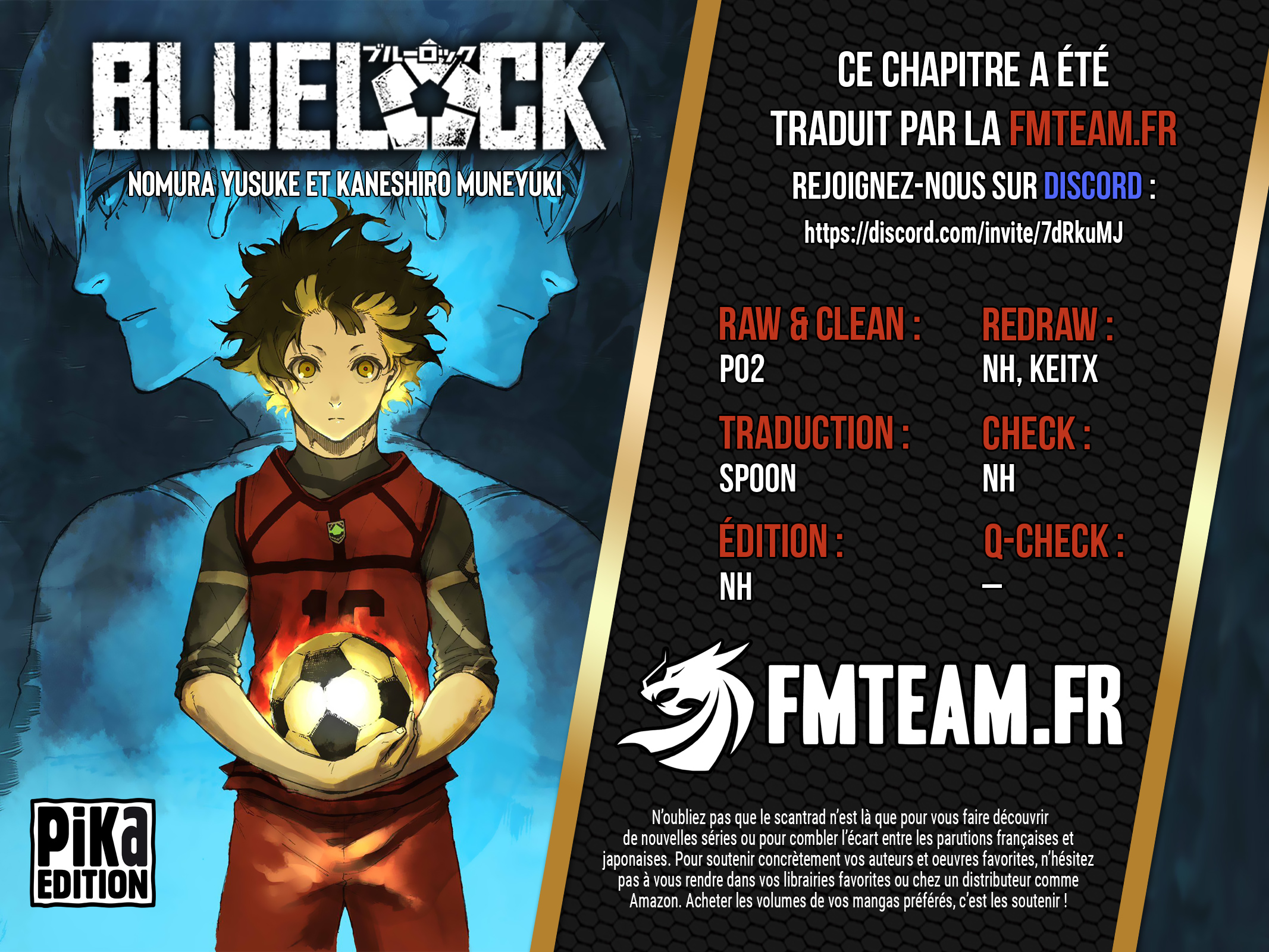 Read Blue Lock vf Manga Online