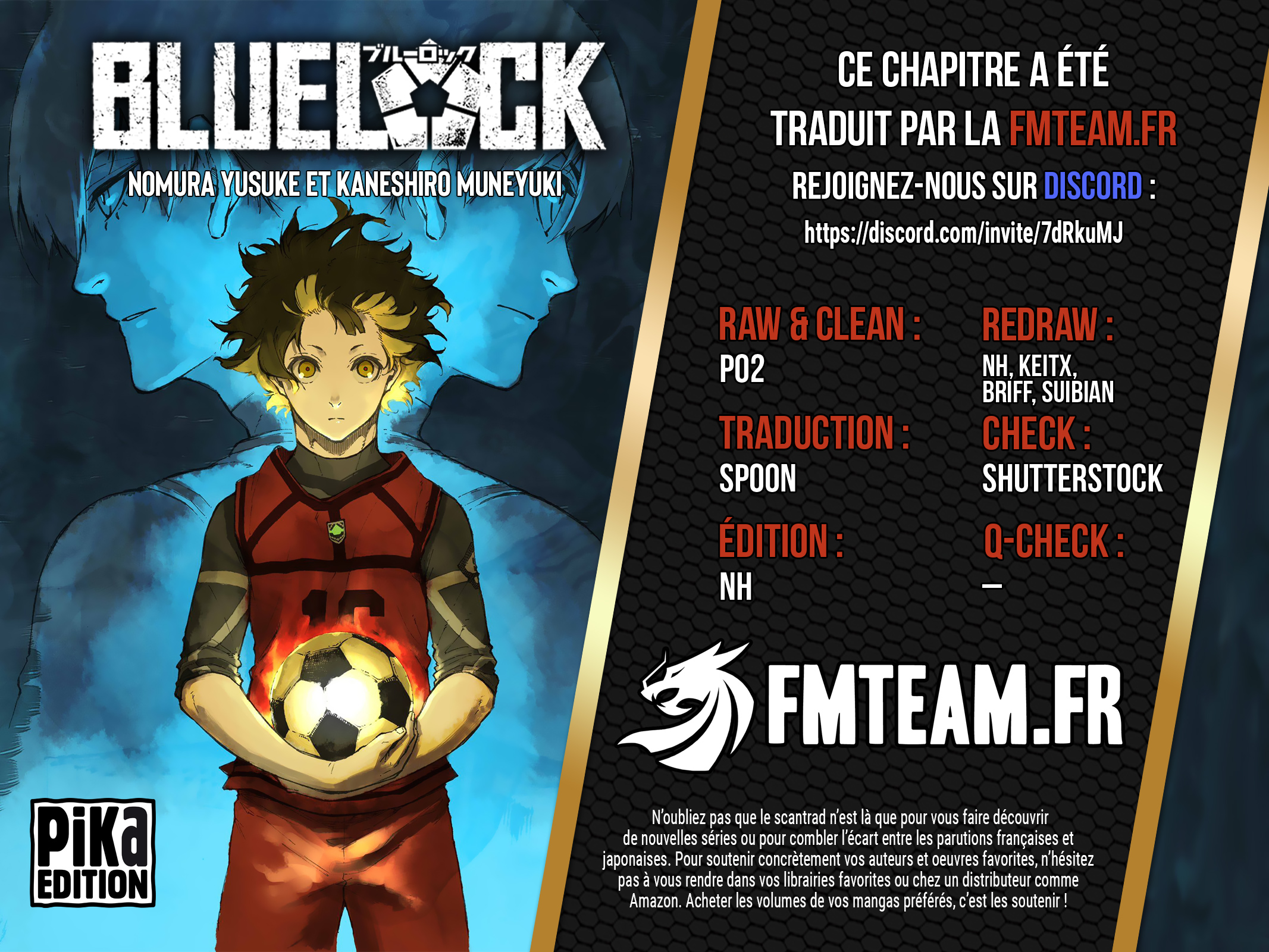 Read Blue Lock vf Manga Online