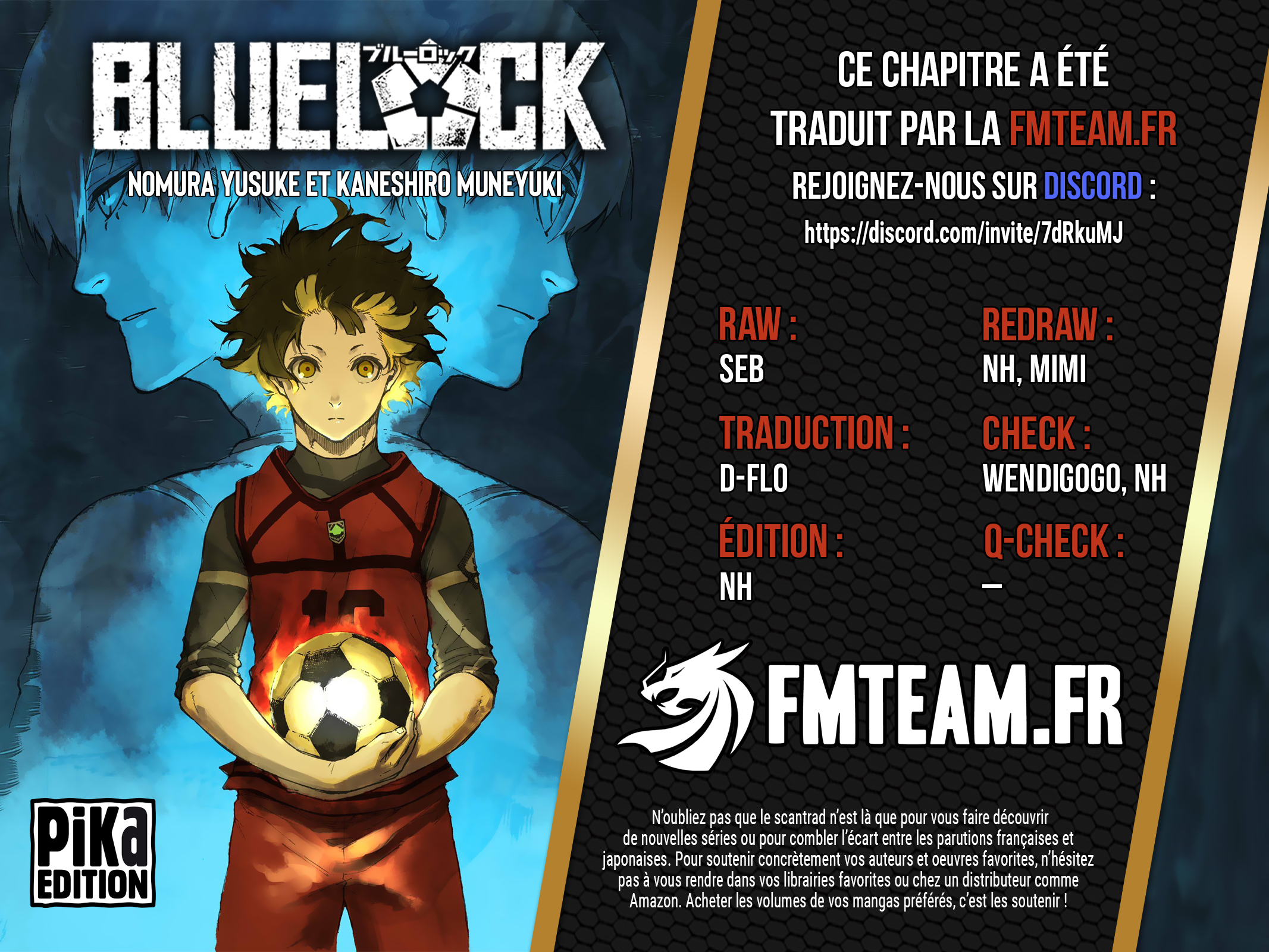 Read Blue Lock vf Manga Online