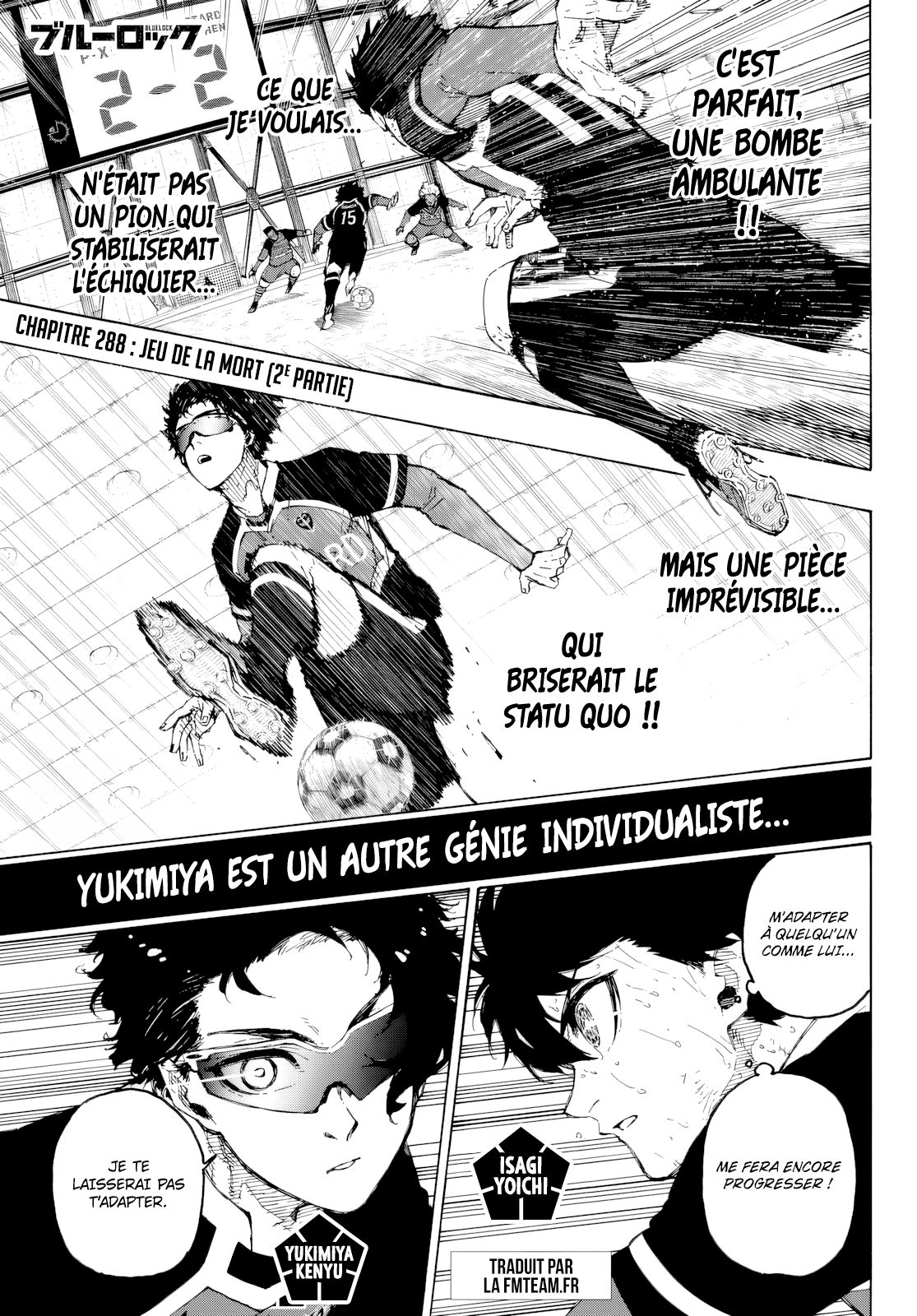 Read Blue Lock vf Manga Online