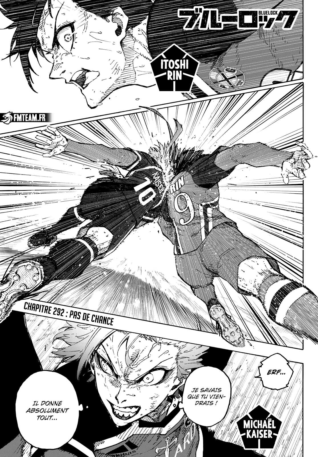 Read Blue Lock vf Manga Online