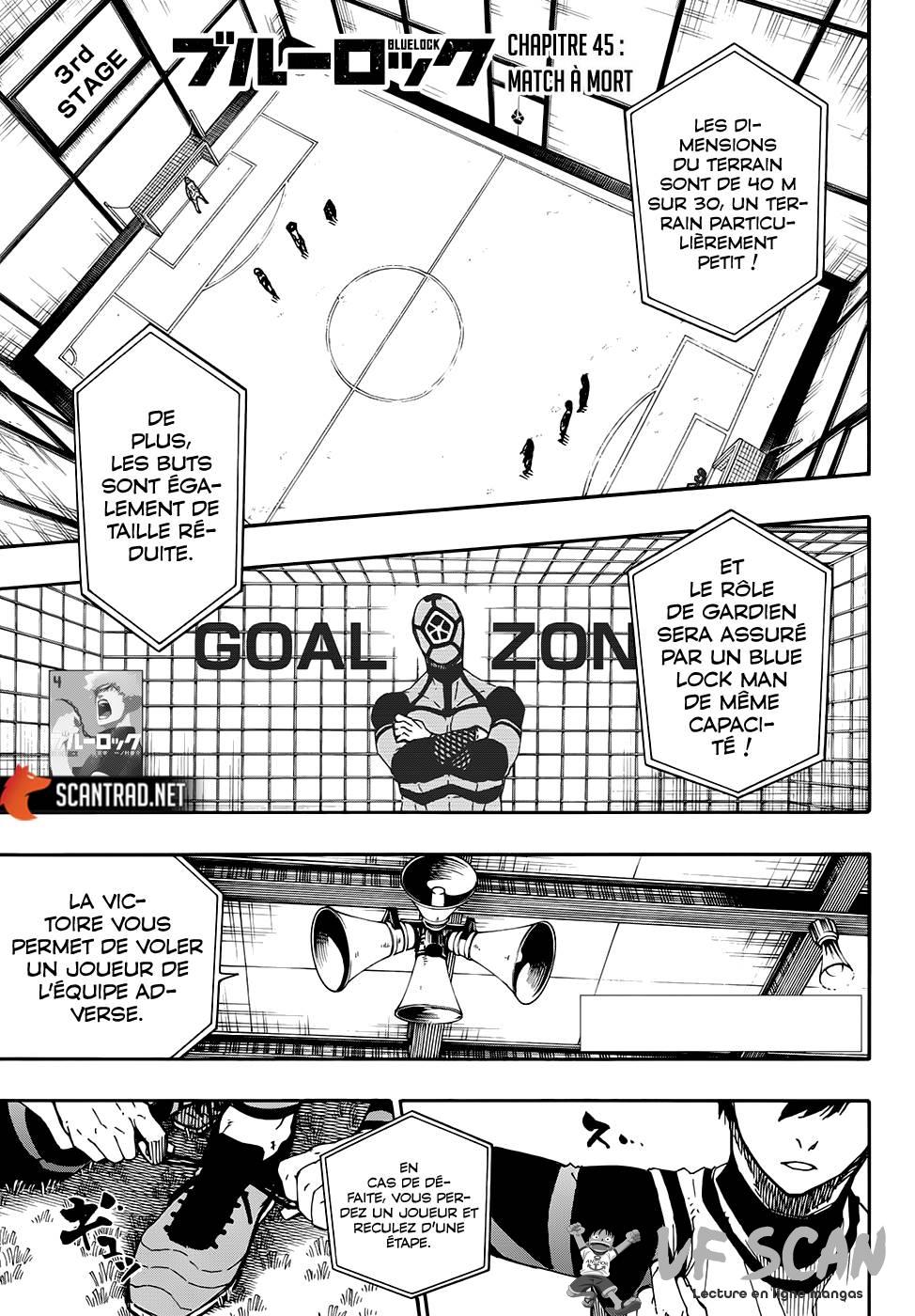 Read Blue Lock vf Manga Online