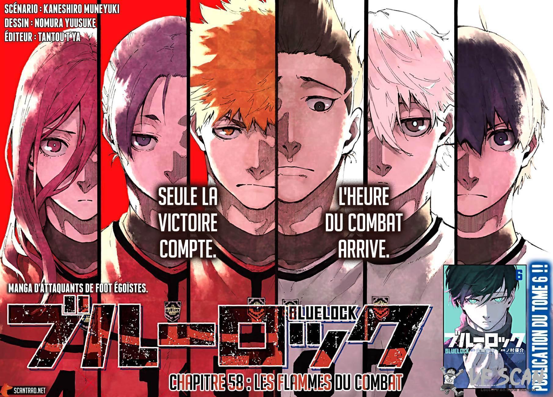 Read Blue Lock vf Manga Online
