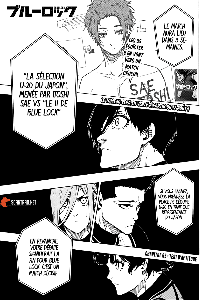 Read Blue Lock vf Manga Online