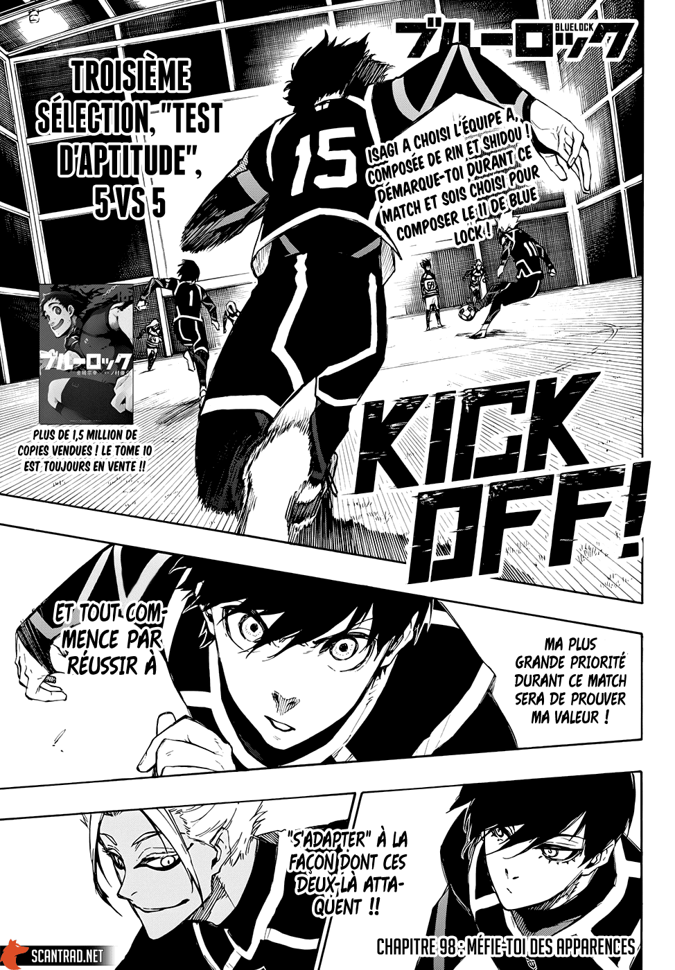 Read Blue Lock vf Manga Online