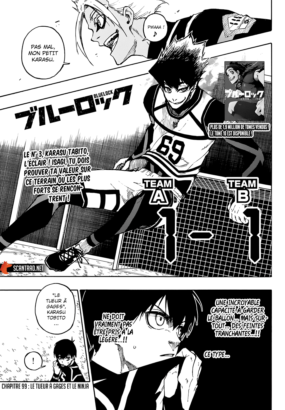 Read Blue Lock vf Manga Online