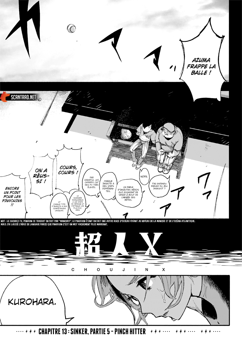 Read Choujin X VF Manga Online