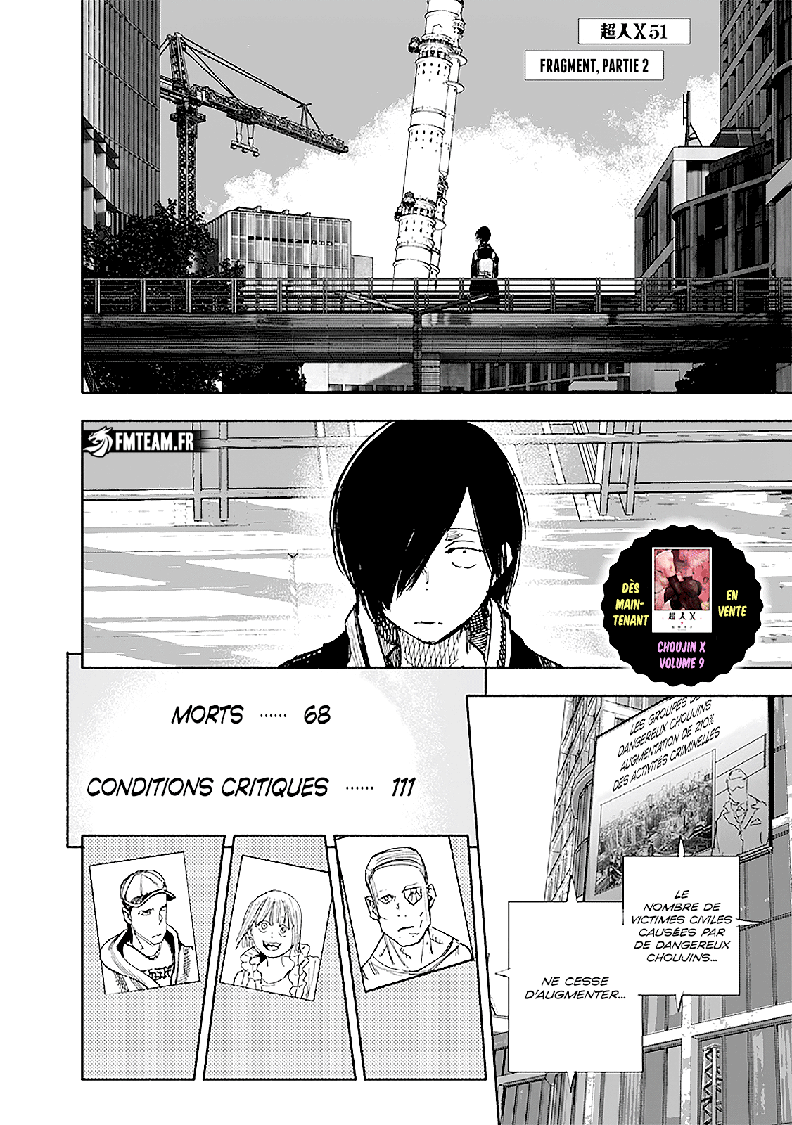 Read Choujin X VF Manga Online