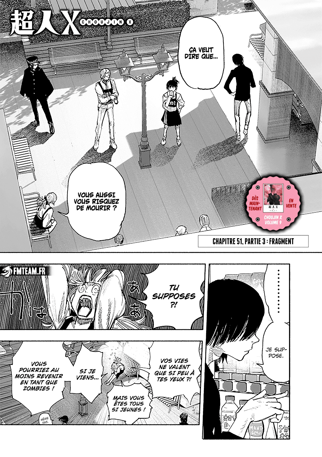 Read Choujin X VF Manga Online