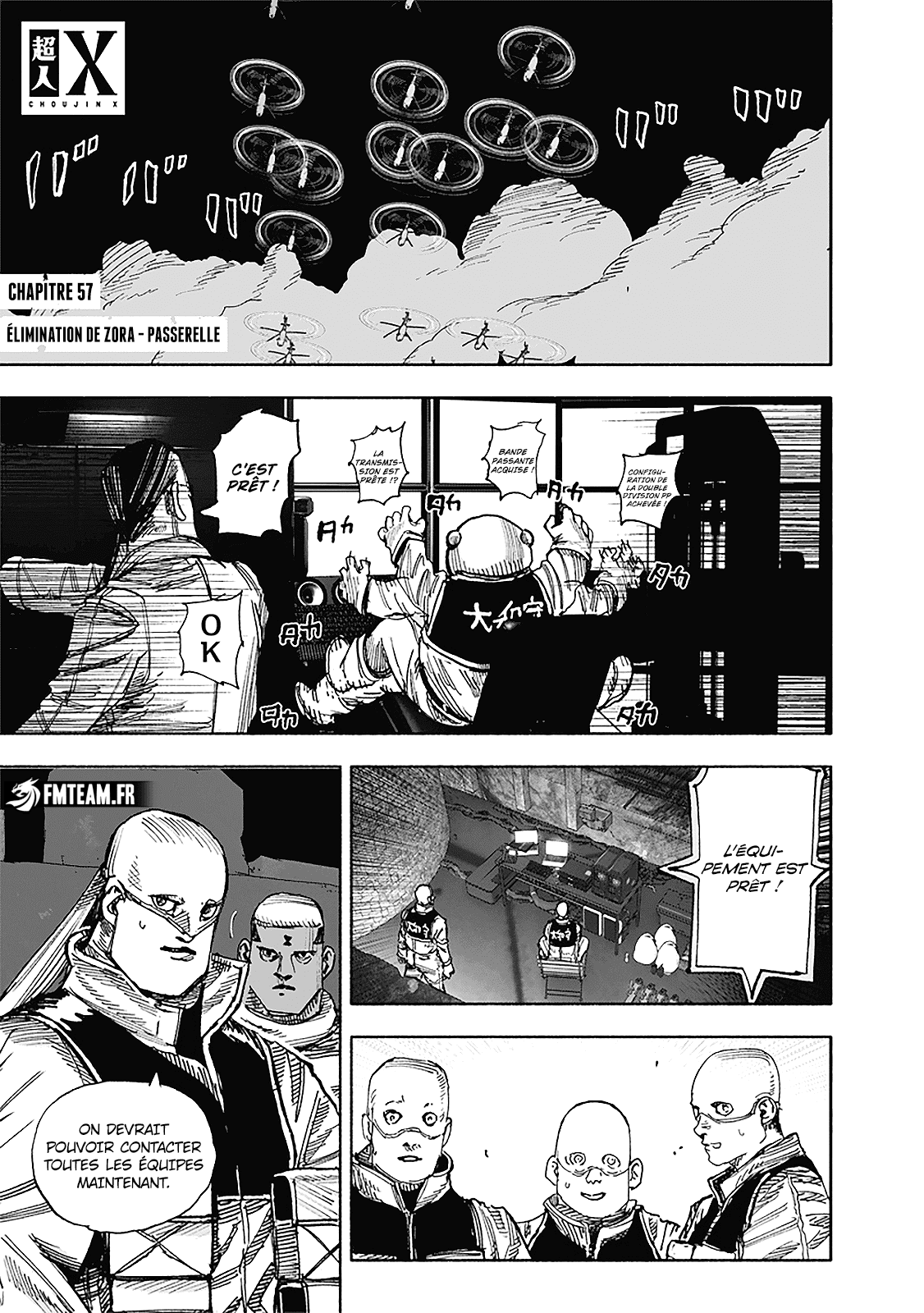 Read Choujin X VF Manga Online