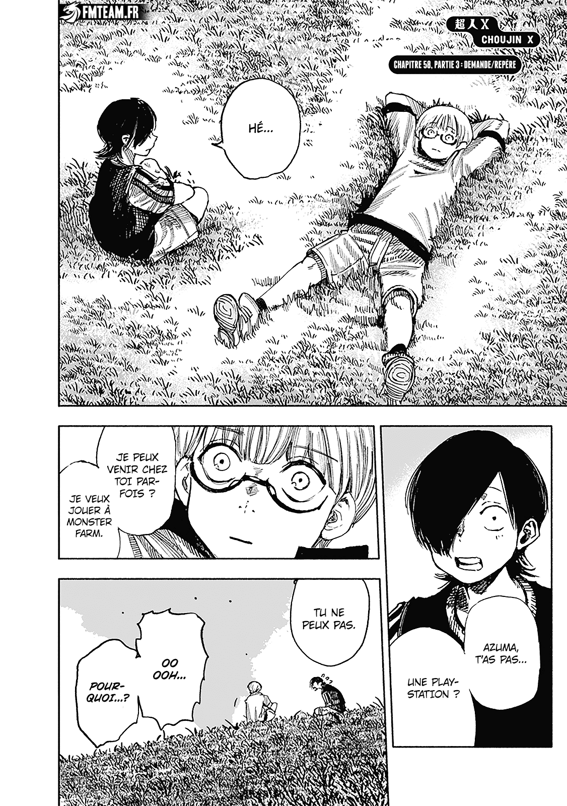 Read Choujin X VF Manga Online