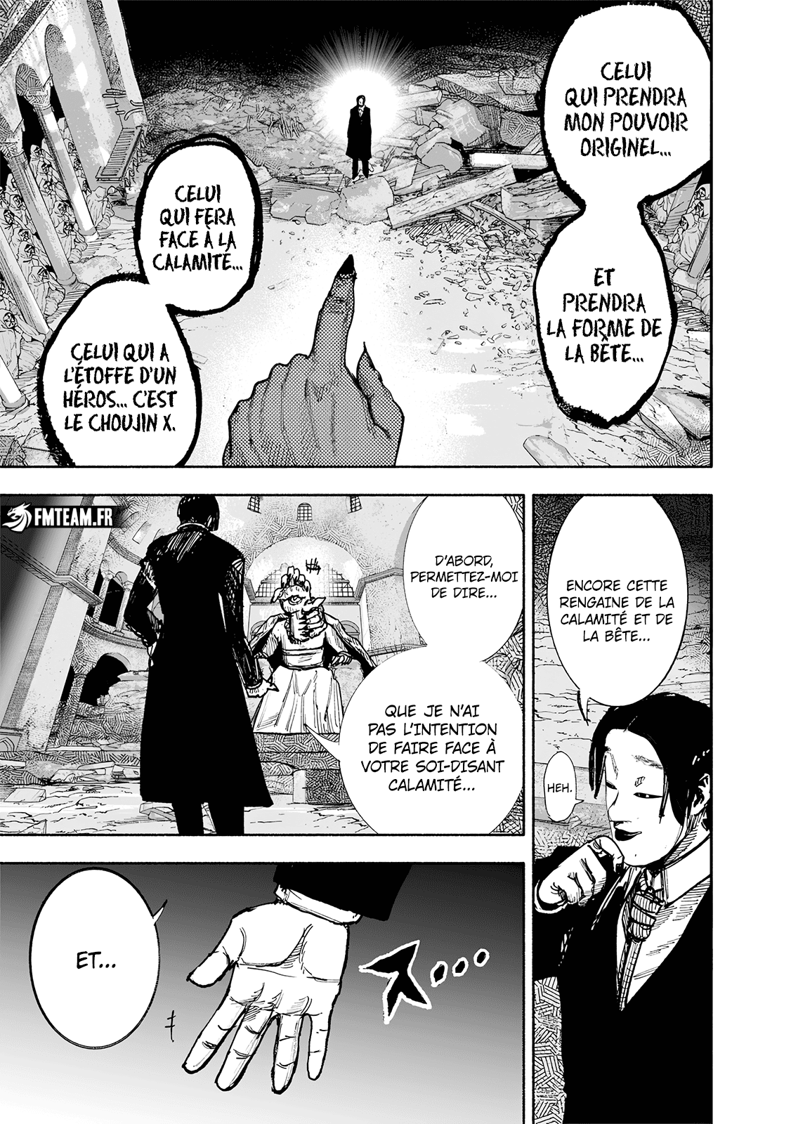 Read Choujin X VF Manga Online