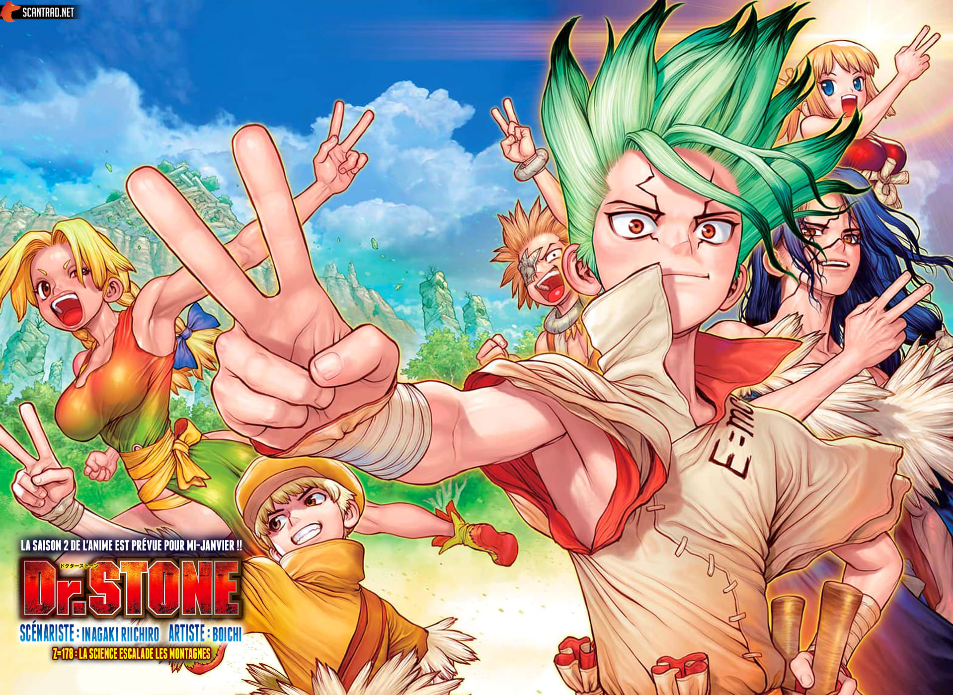 Read Dr. Stone vf Manga Online