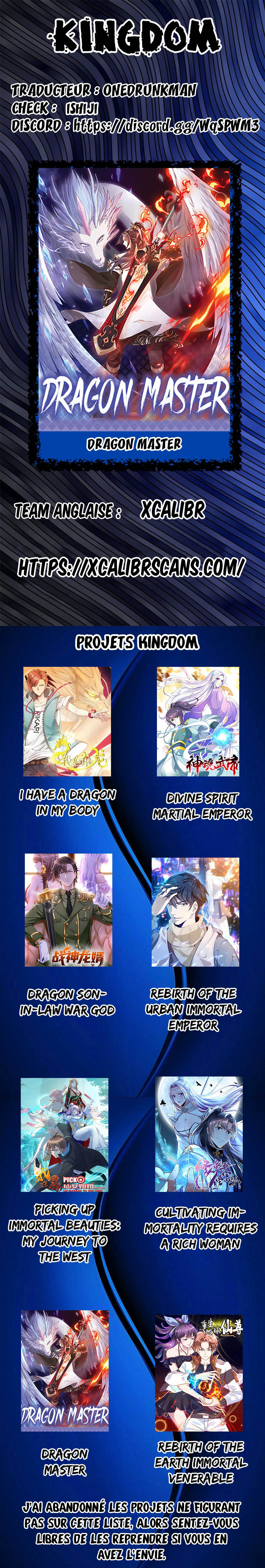 Read Dragon Master vf Manga Online