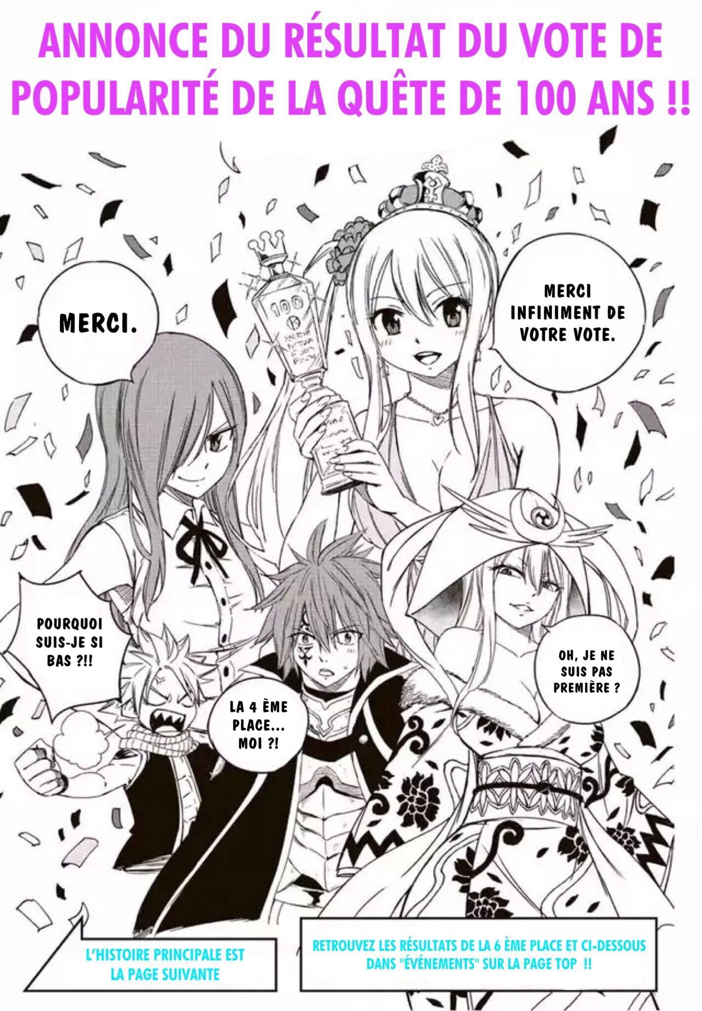 Read Fairy Tail 100 Years Quest vf Manga Online