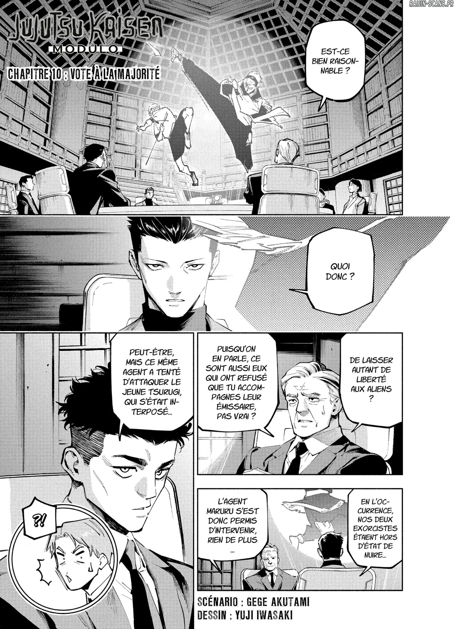 Read Jujutsu Kaisen Modulo vf Manga Online