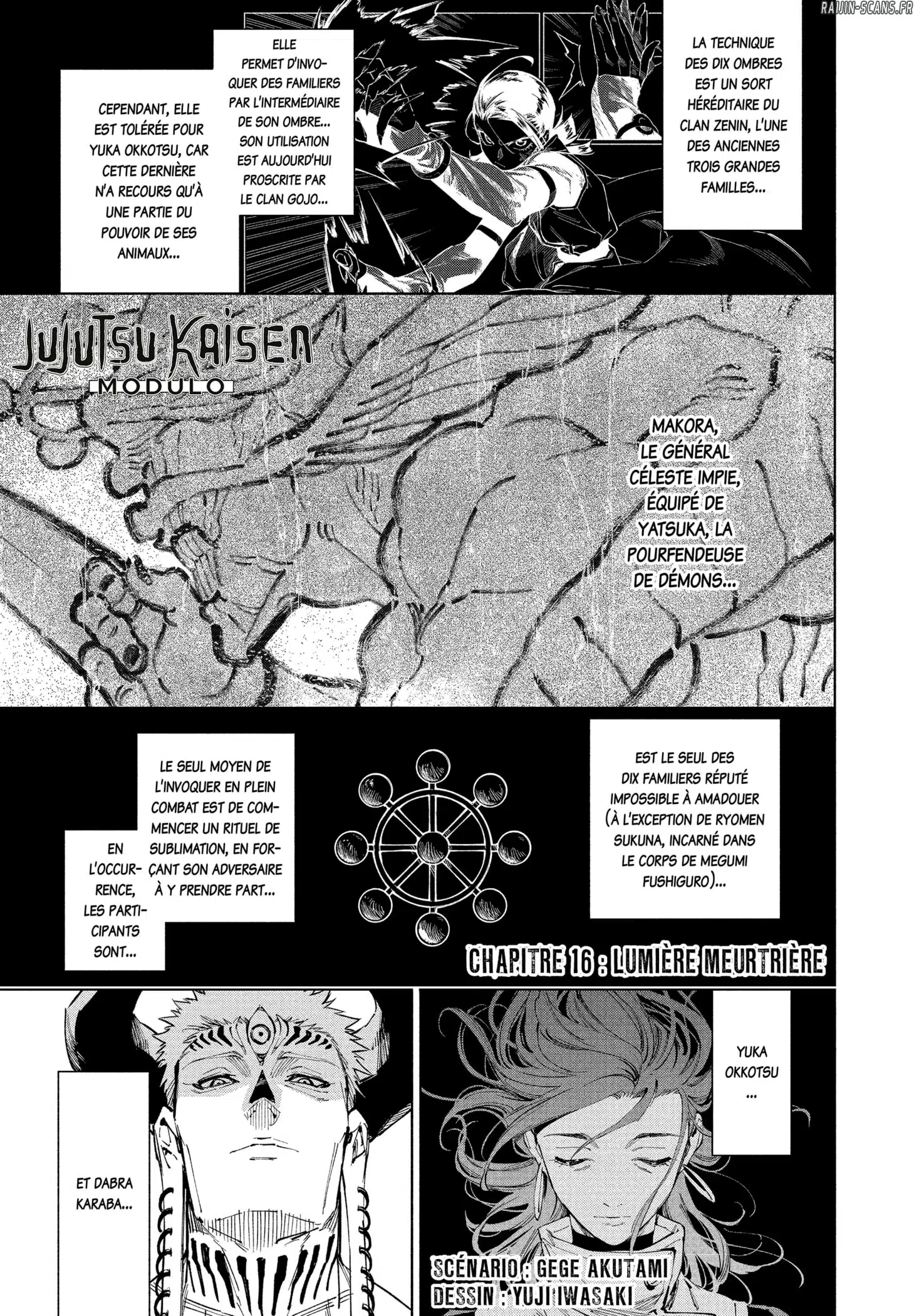 Read Jujutsu Kaisen Modulo vf Manga Online