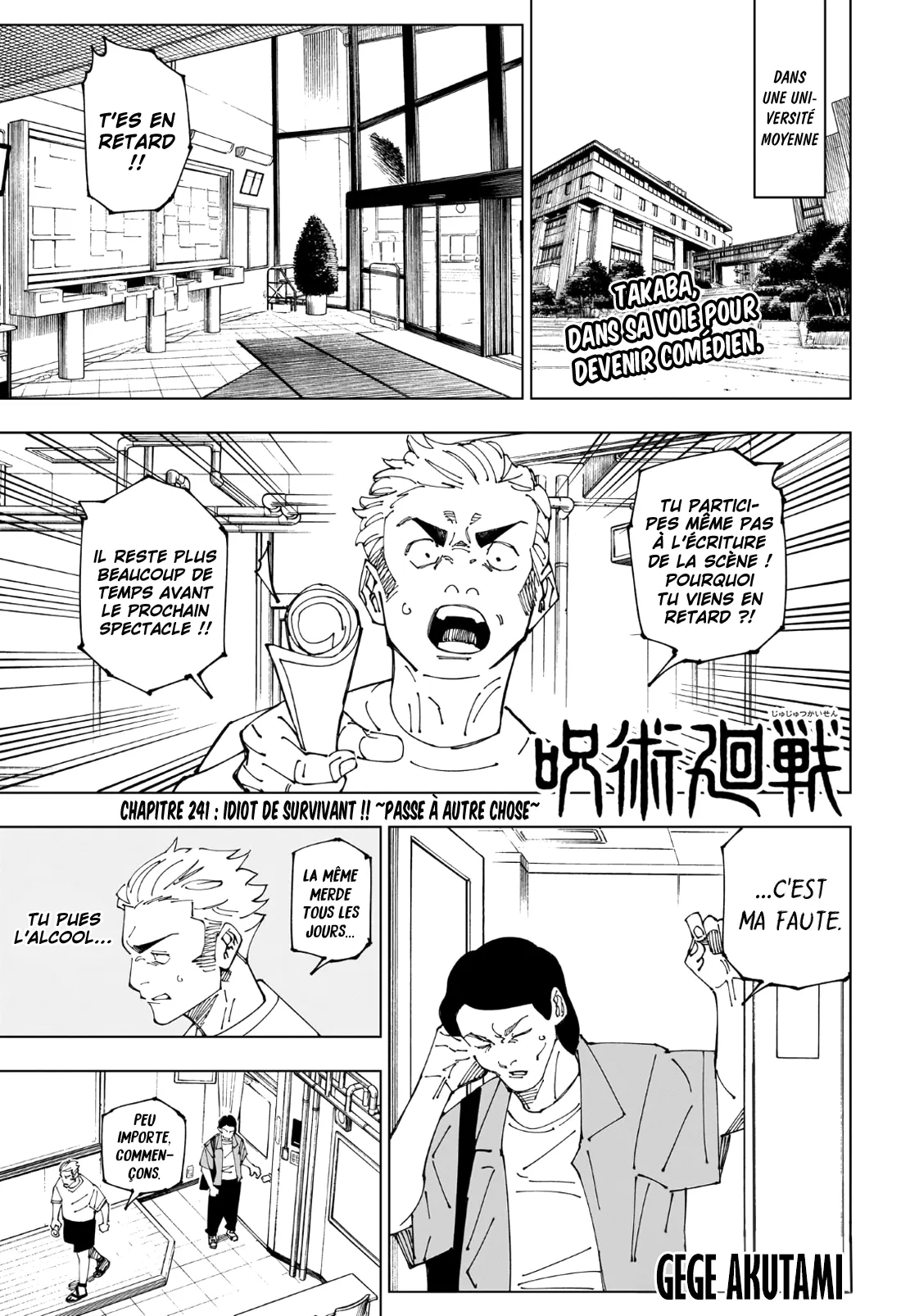 Read Jujutsu Kaisen vf Manga Online
