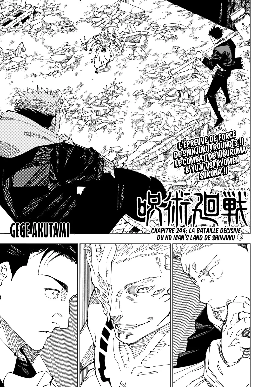 Read Jujutsu Kaisen vf Manga Online