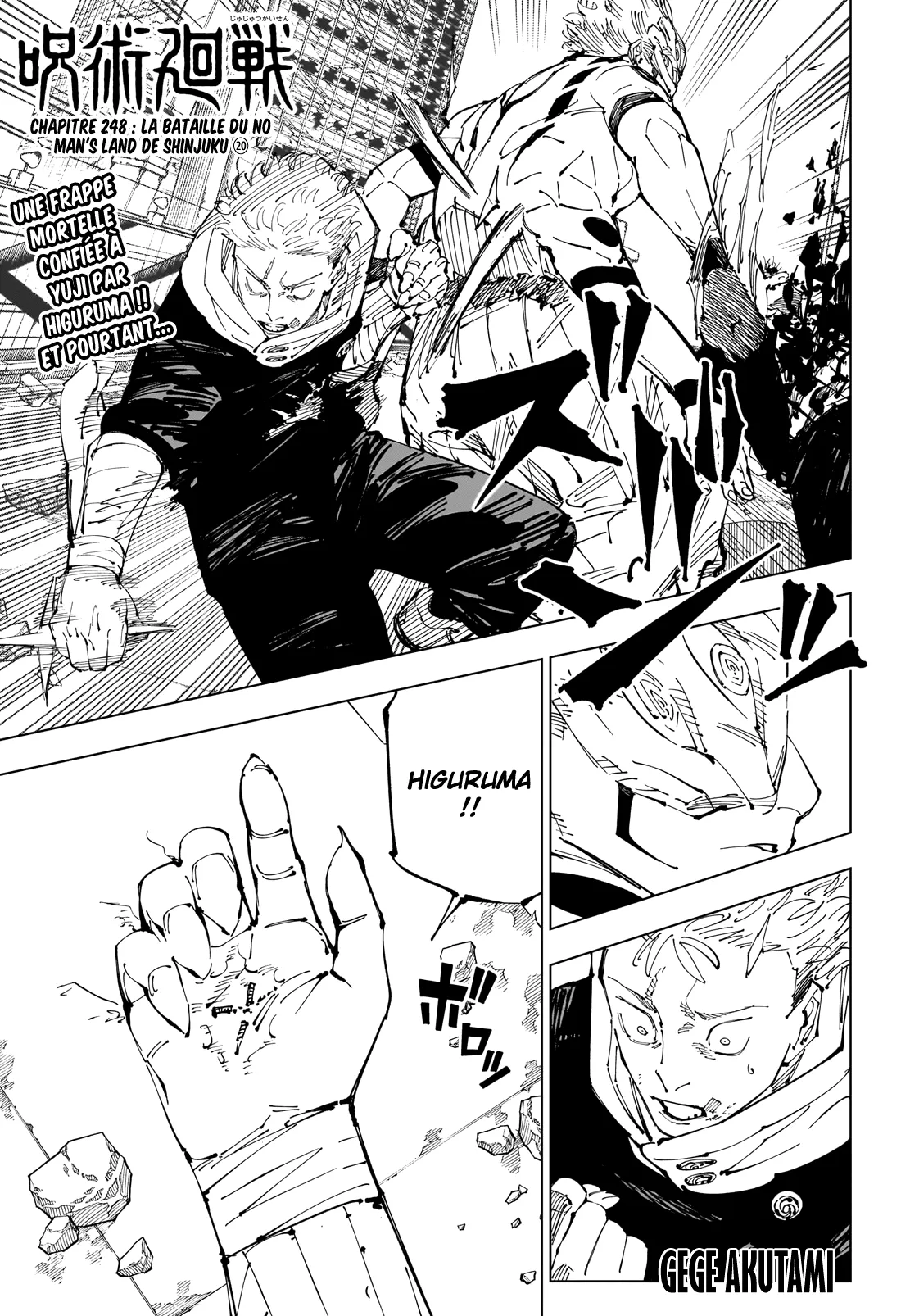 Read Jujutsu Kaisen vf Manga Online