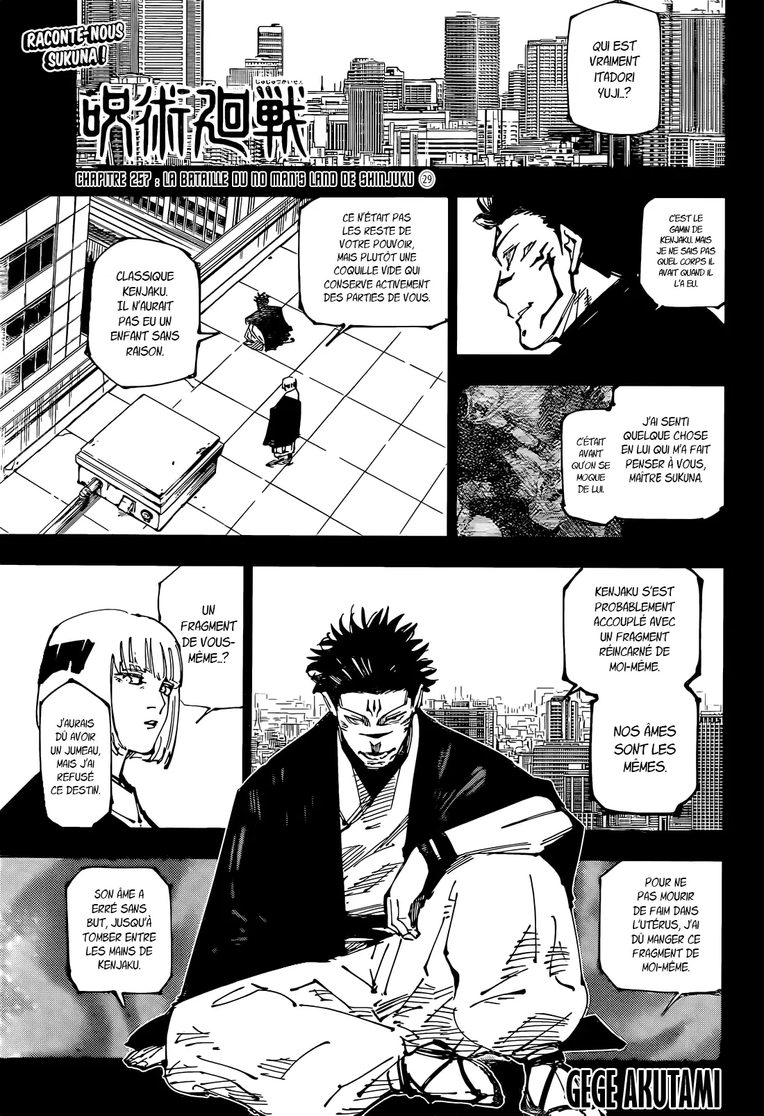 Read Jujutsu Kaisen vf Manga Online