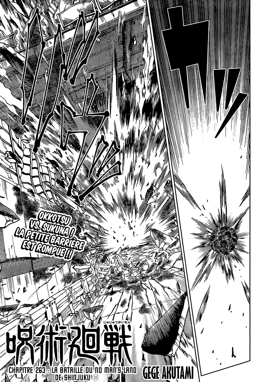 Read Jujutsu Kaisen vf Manga Online