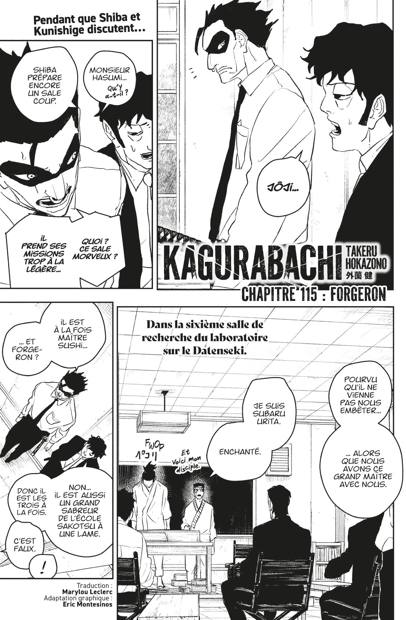 Read Kagurabachi vf Manga Online