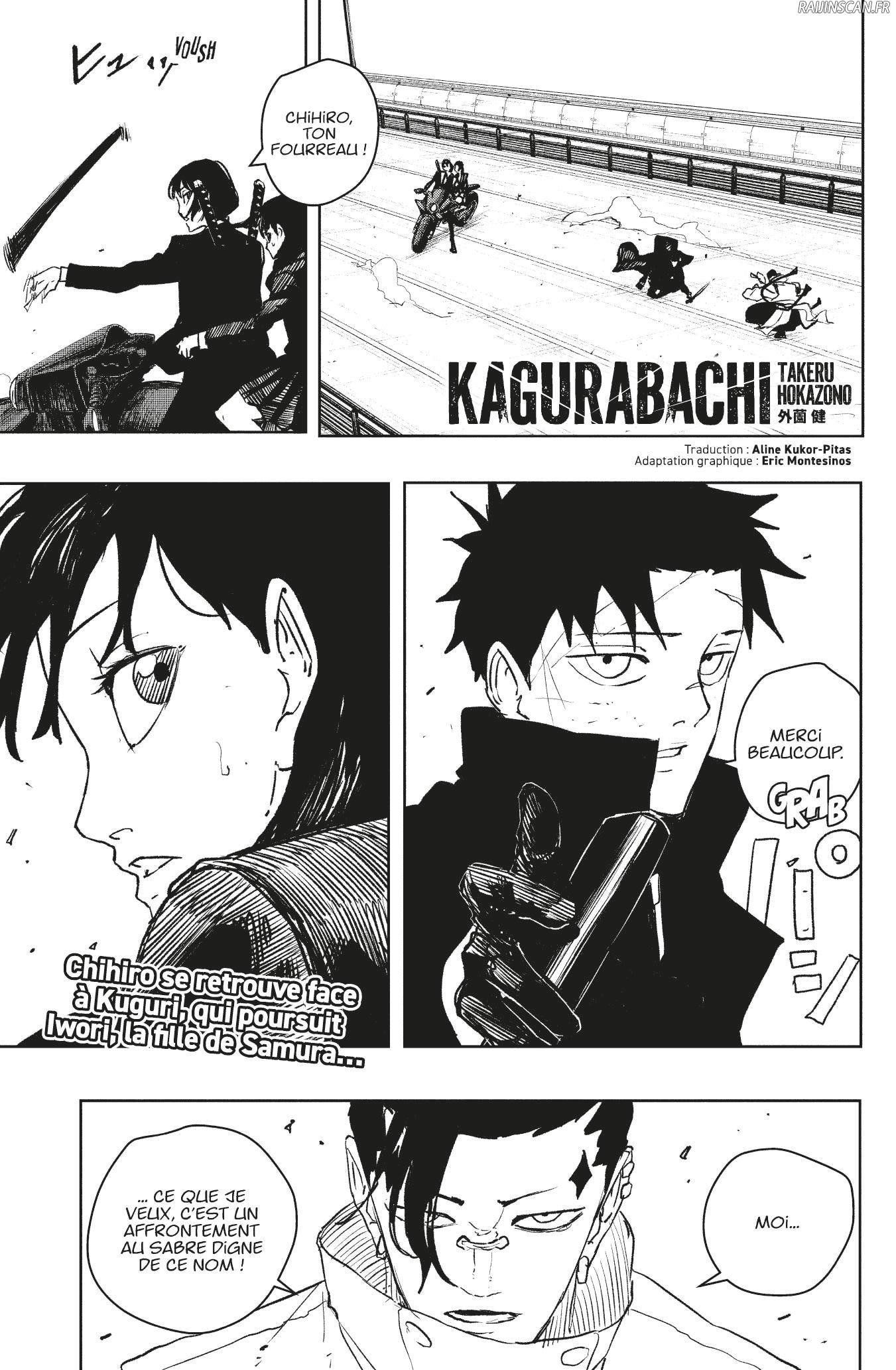Read Kagurabachi vf Manga Online