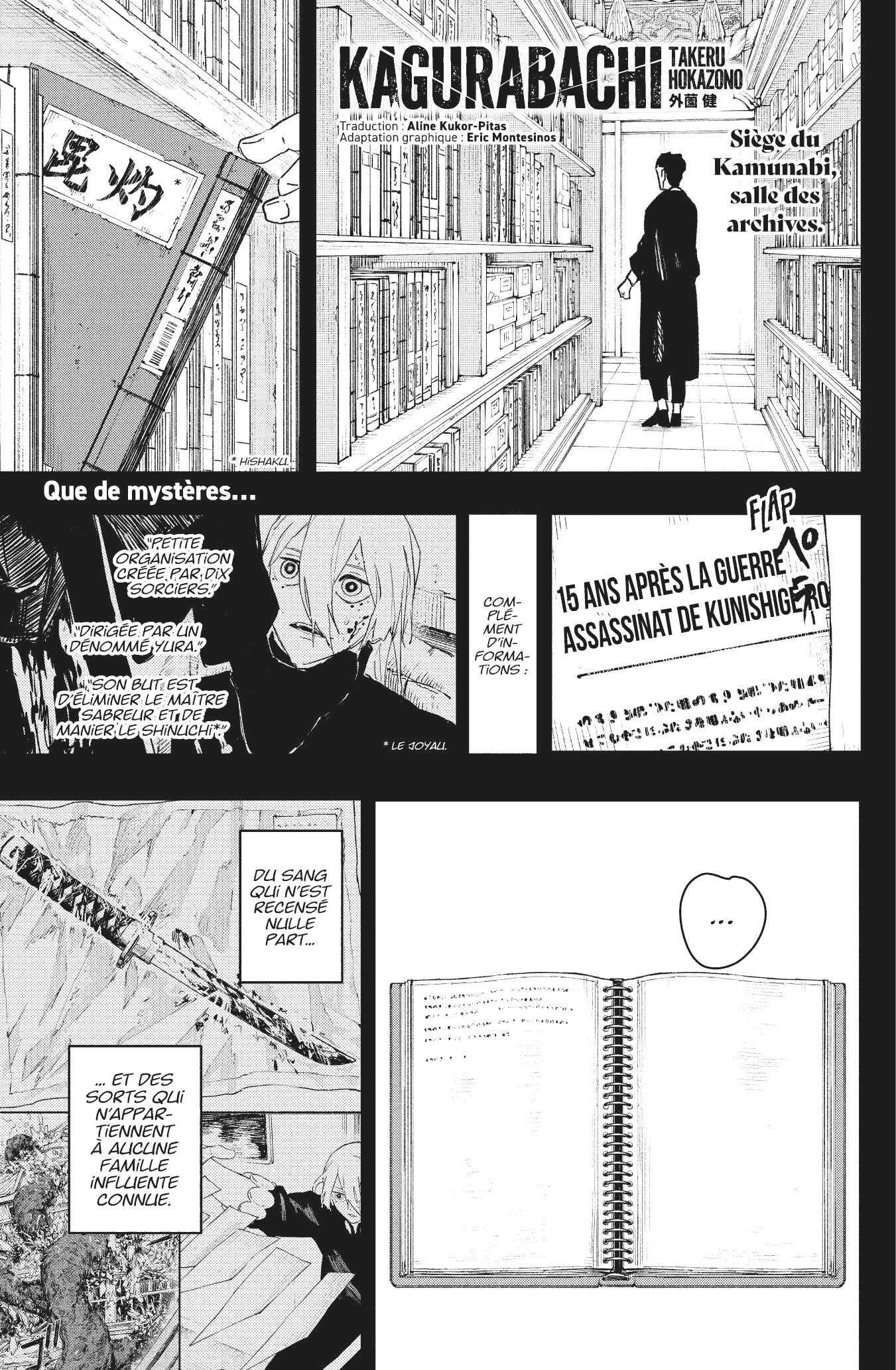 Read Kagurabachi vf Manga Online