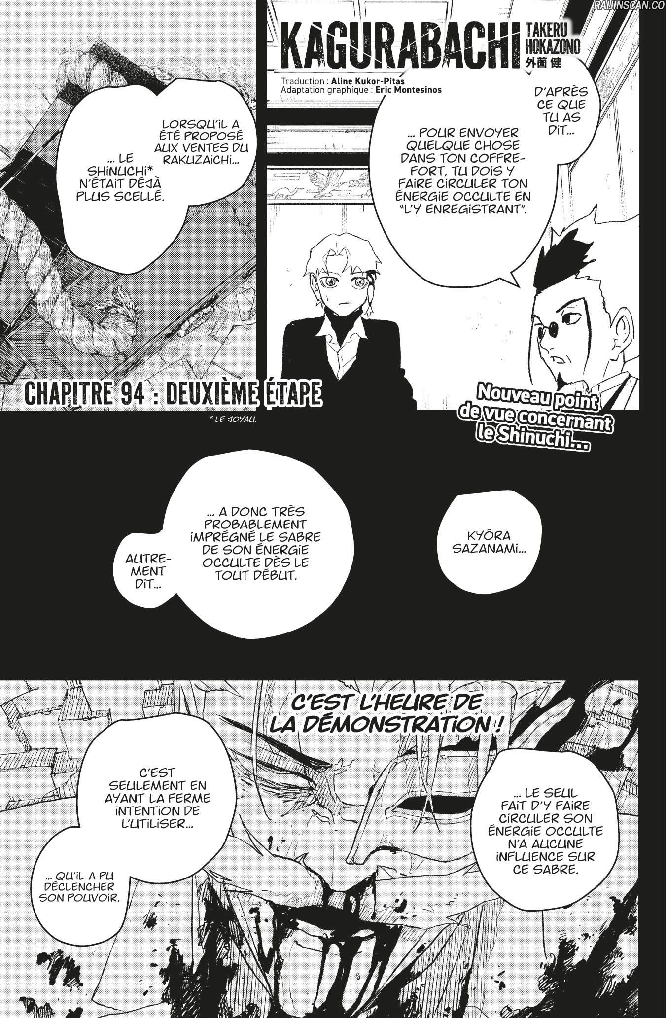 Read Kagurabachi vf Manga Online