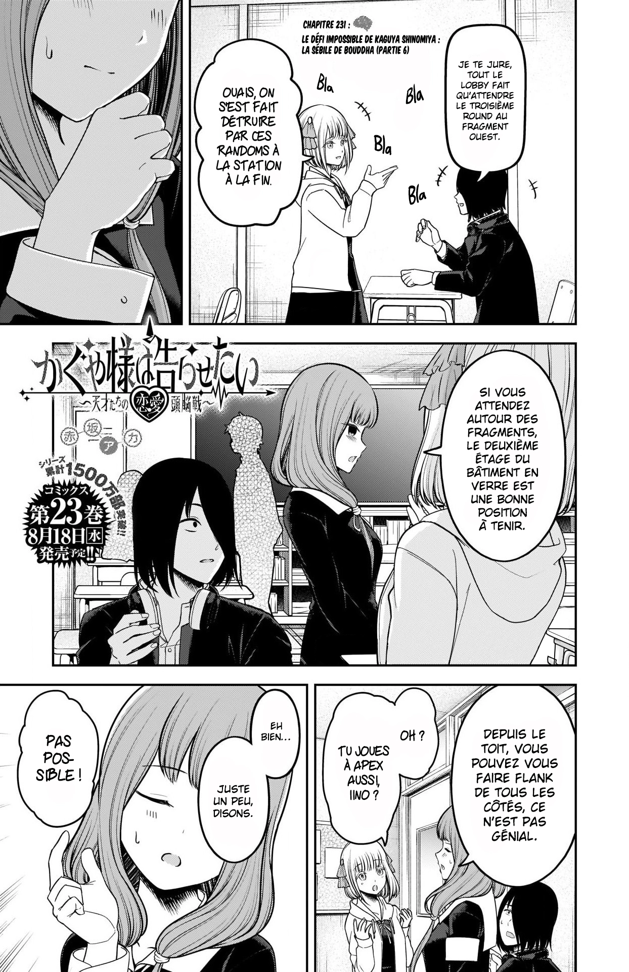 Read Kaguya-sama  Love is War vf Manga Online