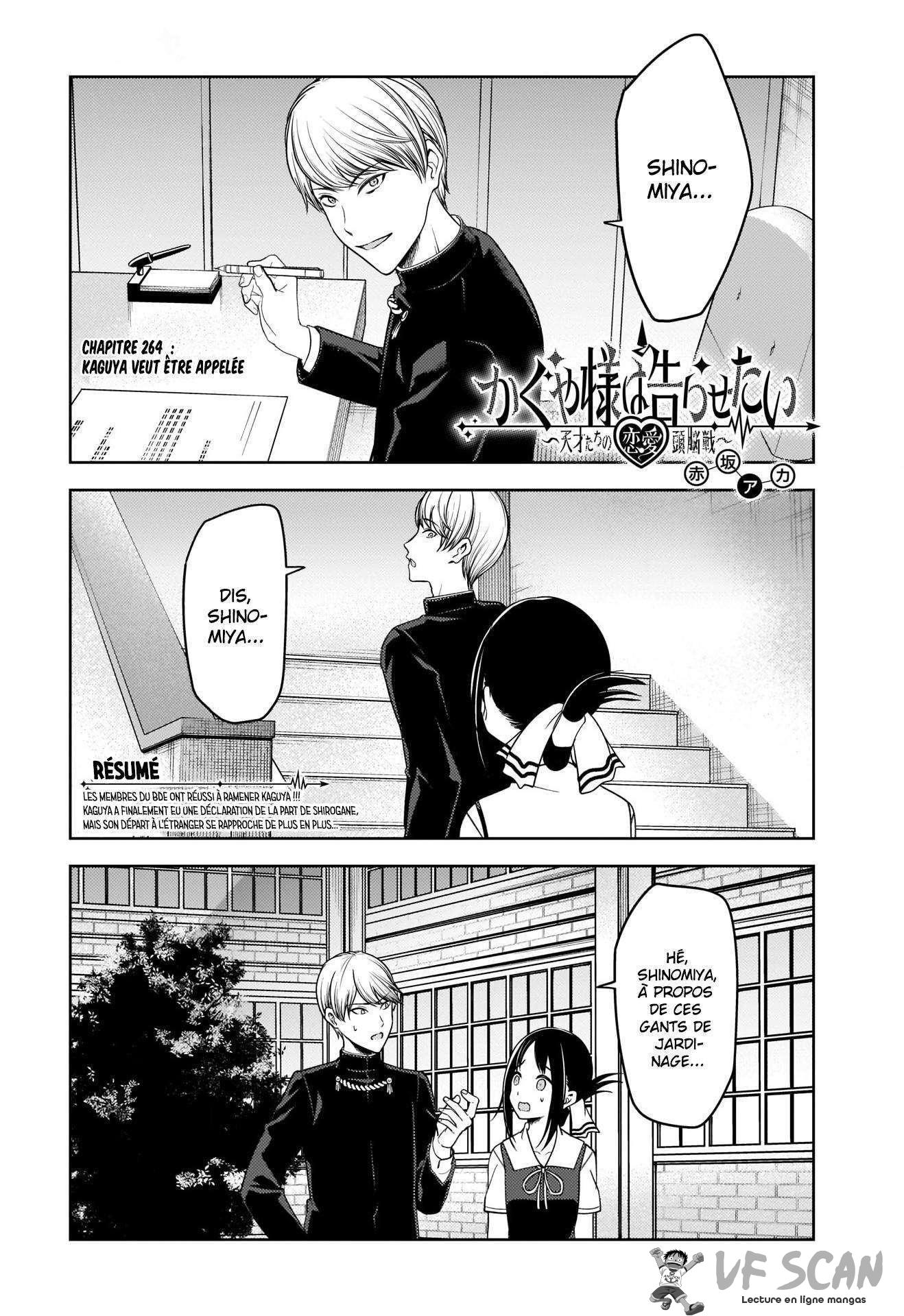 Read Kaguya-sama  Love is War vf Manga Online