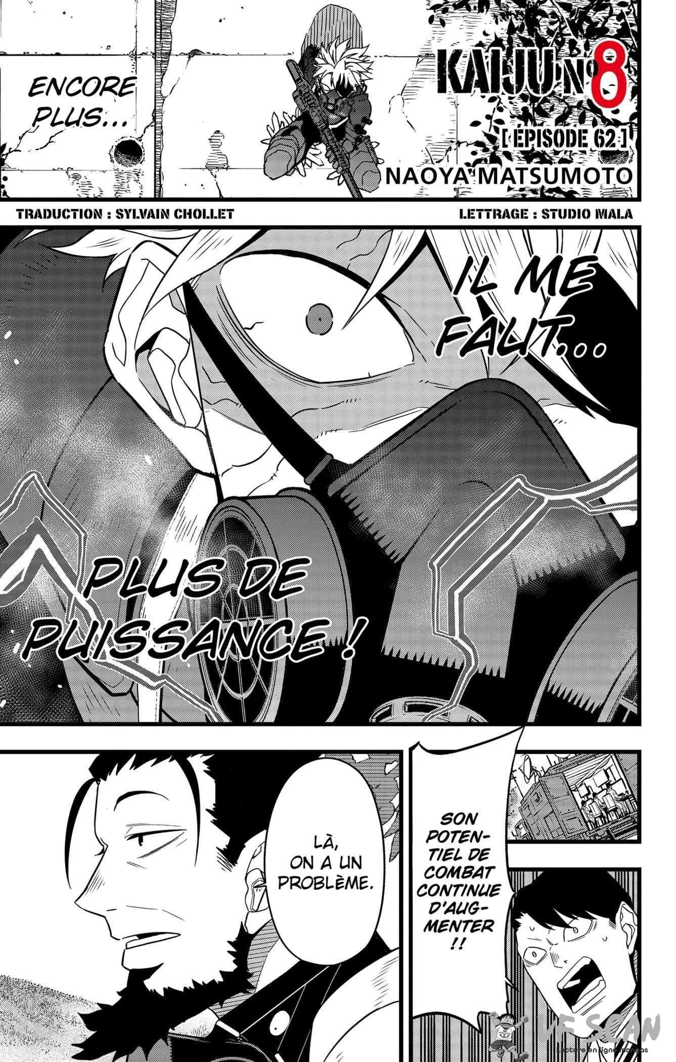 Read Kaiju No. 8 vf Manga Online