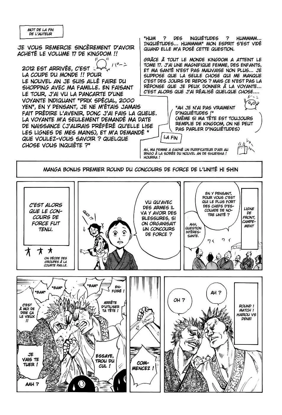 Read Kingdom vf Manga Online
