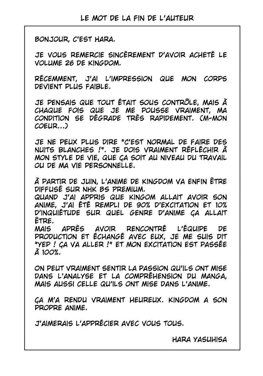 Read Kingdom vf Manga Online